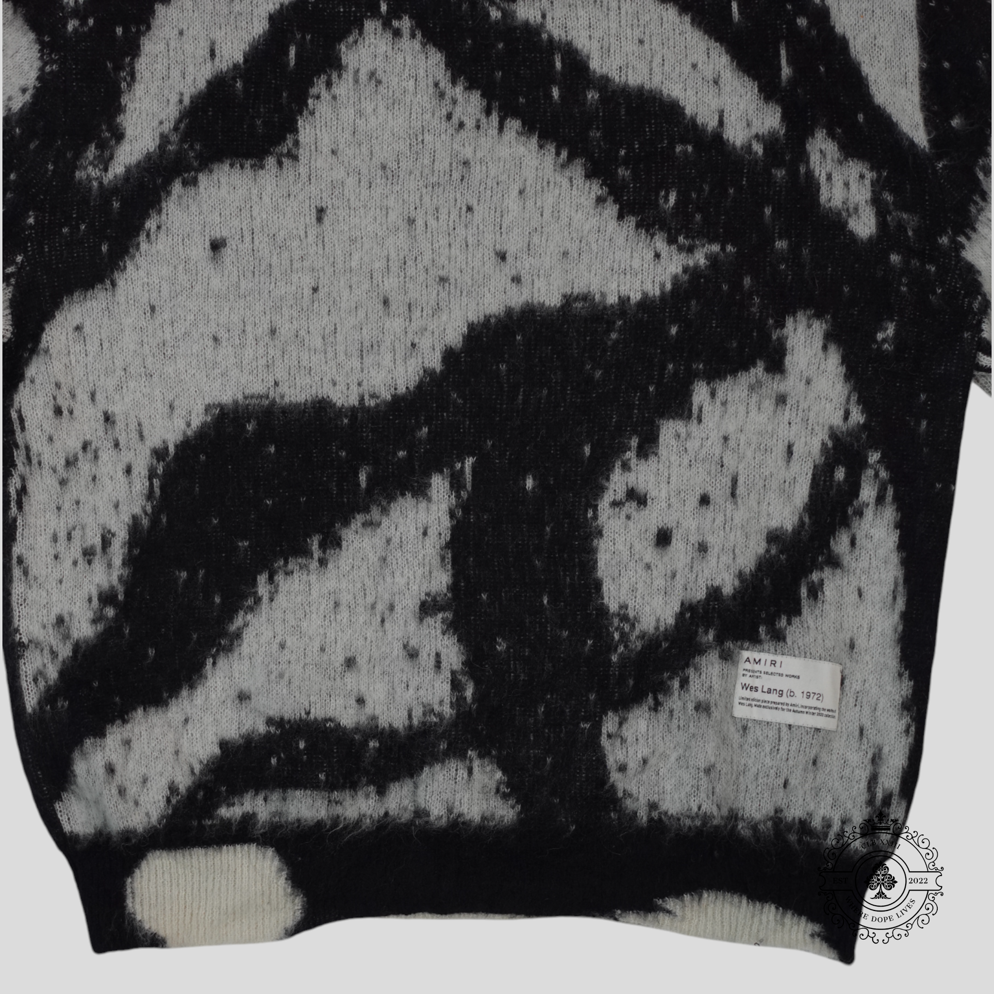 Amiri Wes Lang Reaper Crewneck Sweater