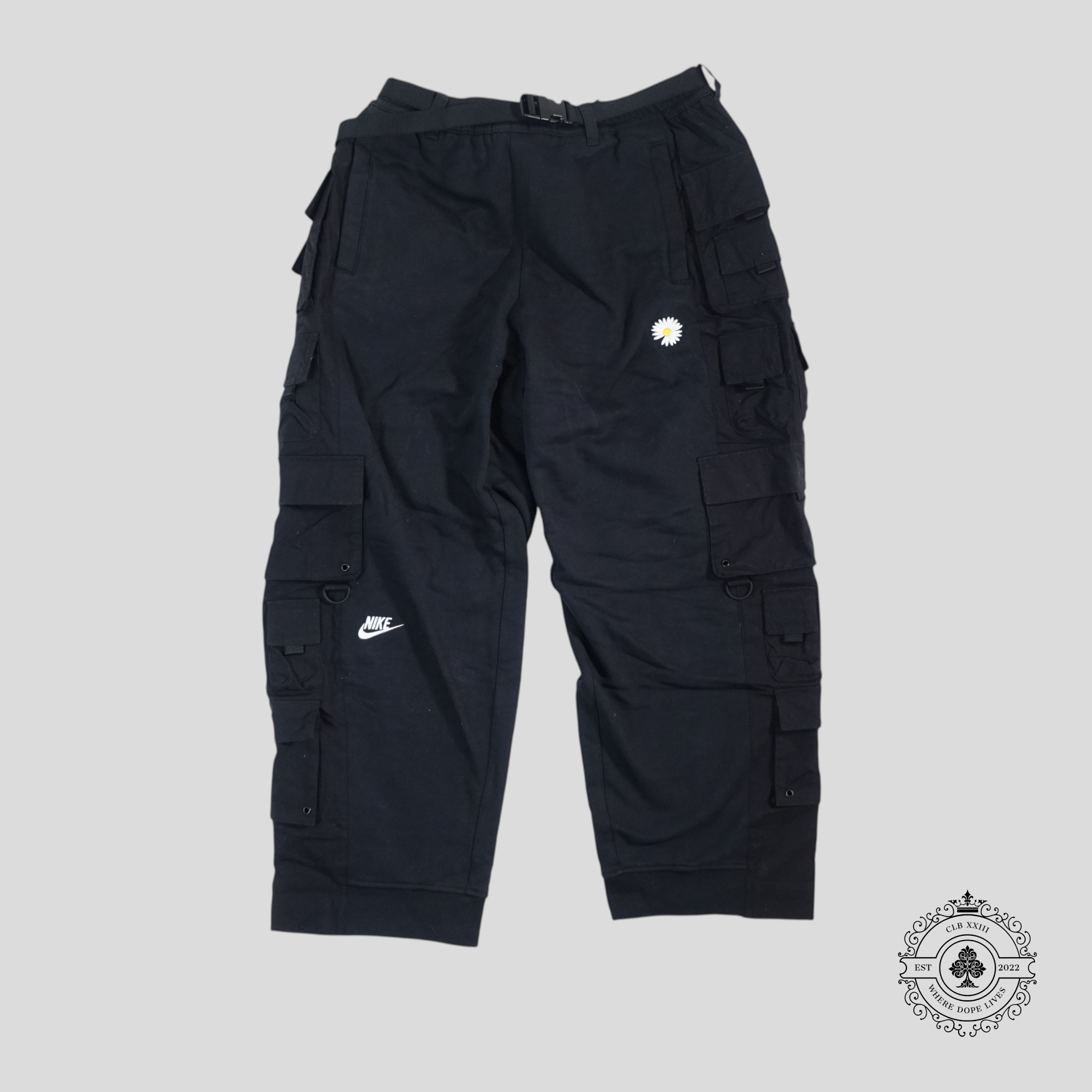 Nike x Peaceminusone G-Dragon Wide Pants in Black