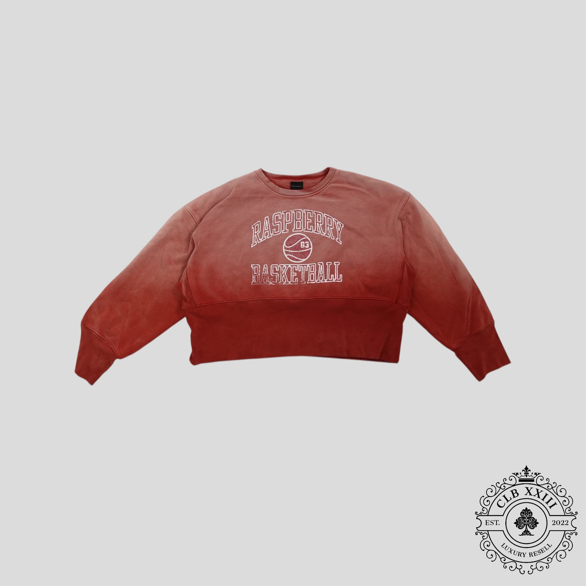 GV Gallery Basketball Crewneck in Red