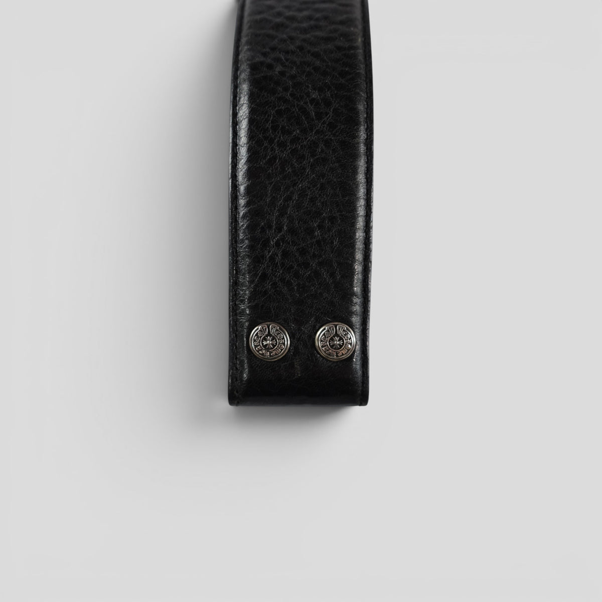 Chrome Hearts 1.5" Belt Strap in Black
