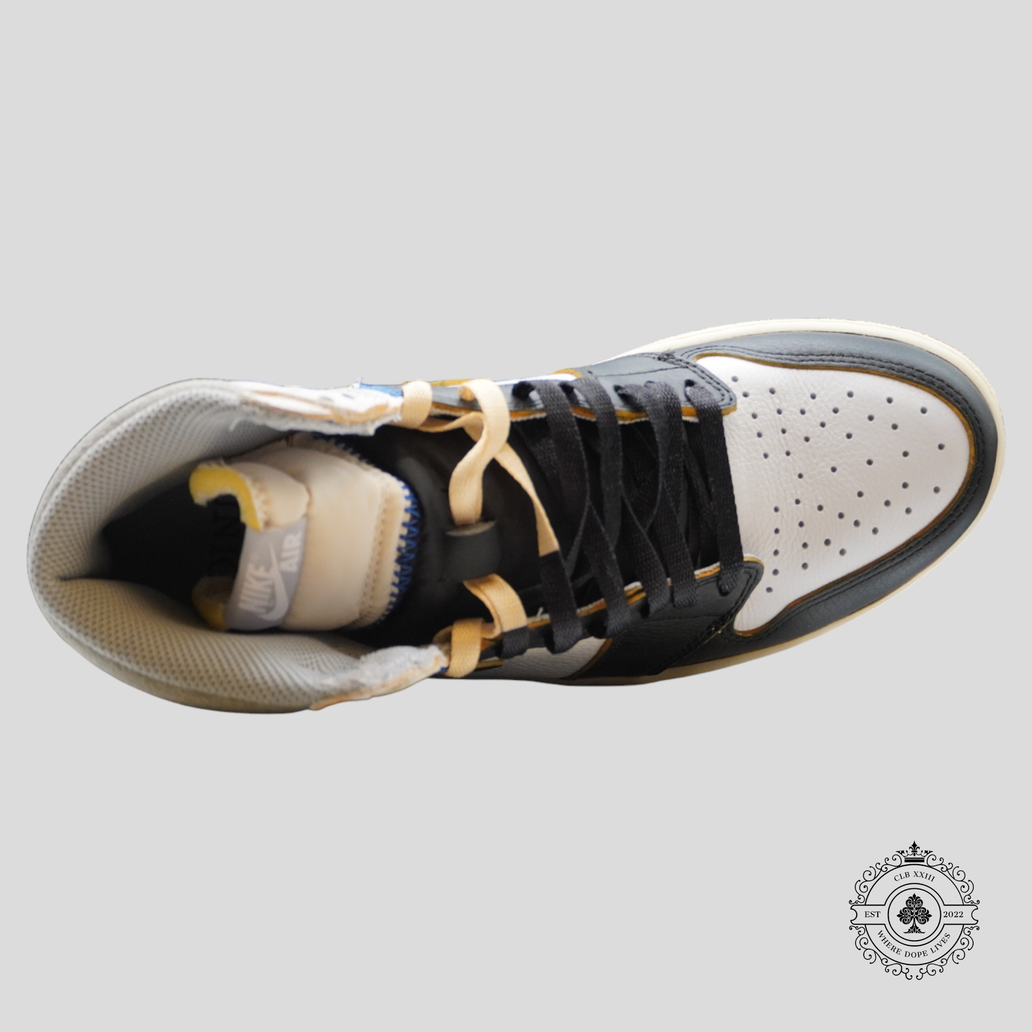 Air Jordan 1 Retro High Union Los Angeles Black Toe - Preowned