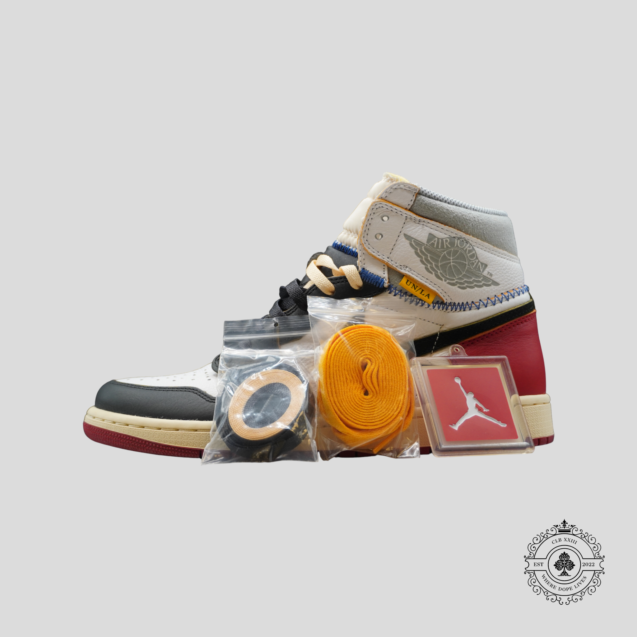 Air Jordan 1 Retro High Union Los Angeles Black Toe - Preowned