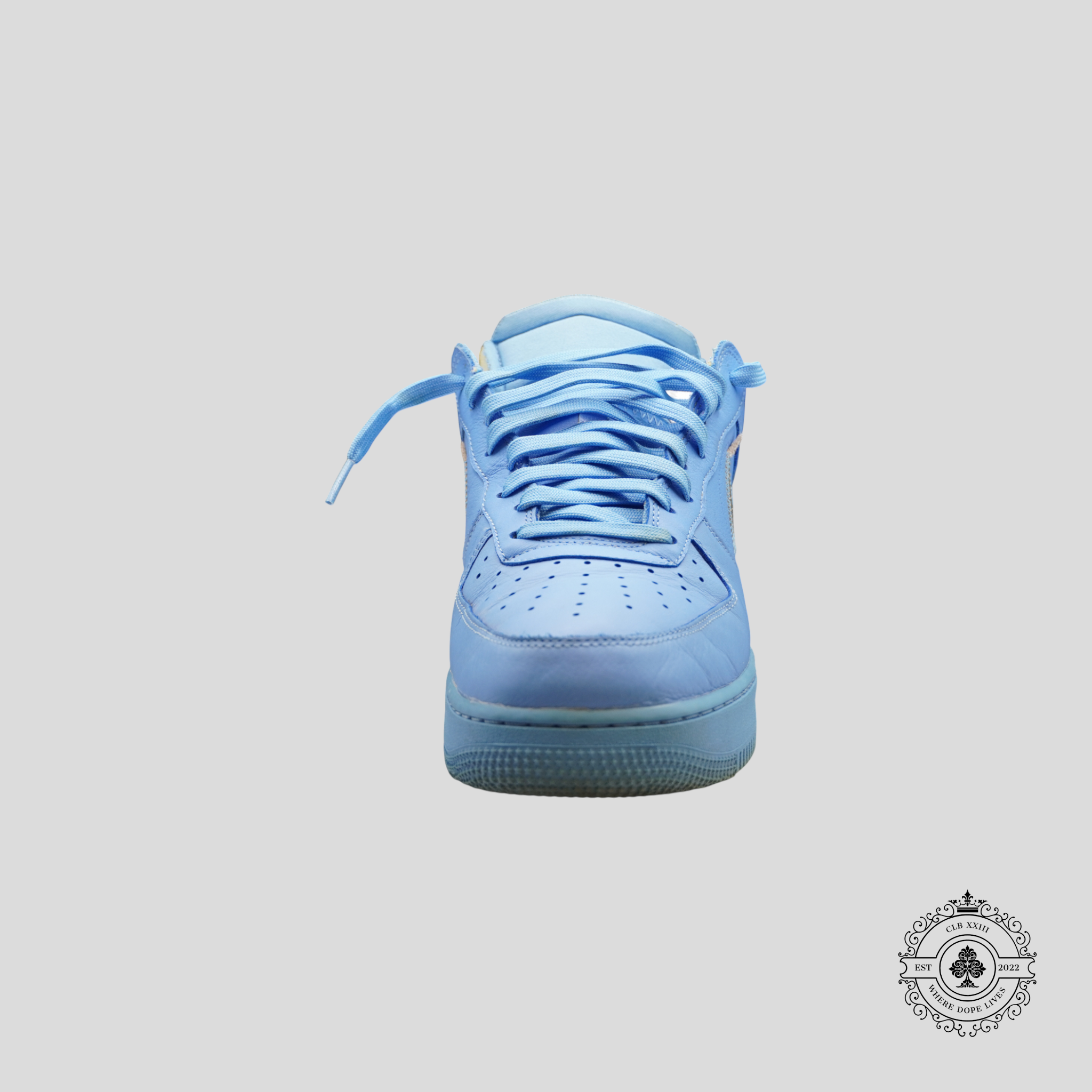 Nike Air Force 1 Low Off-White MCA University Blue - Preowned