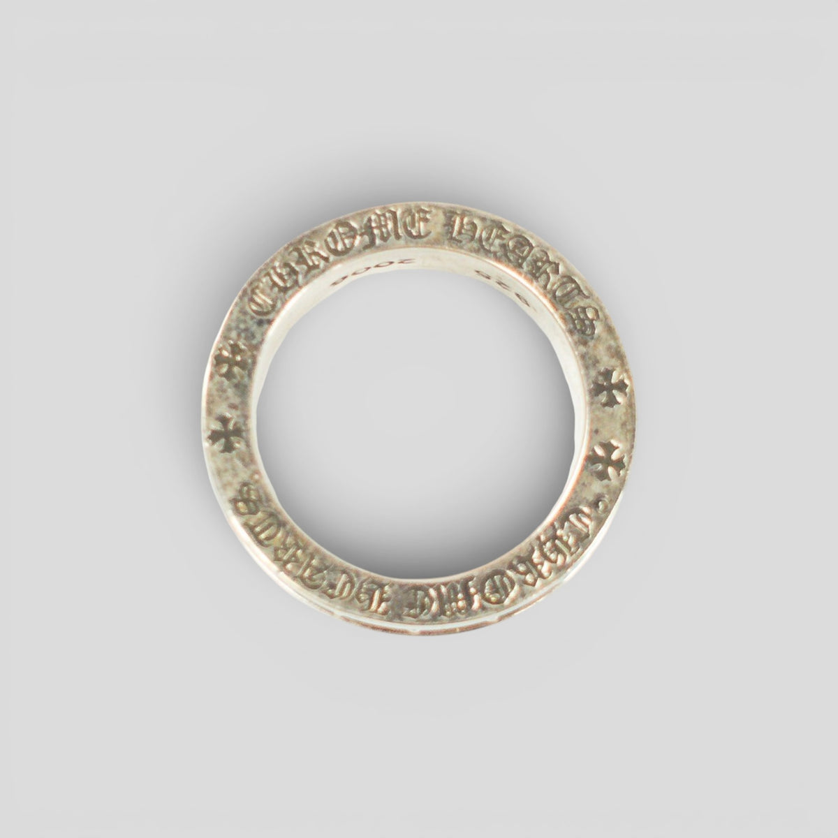 Chrome Hearts Mini Plus Band Ring