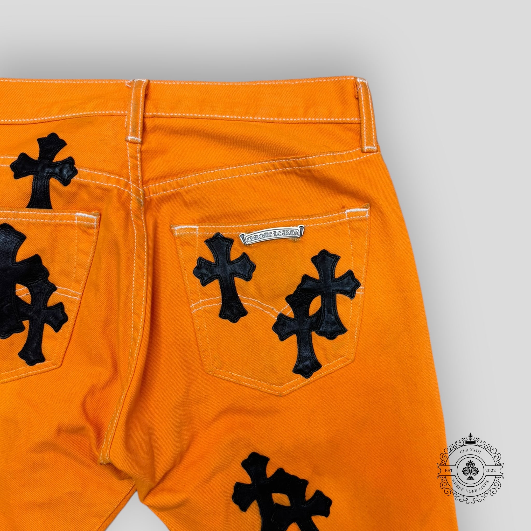 Chrome Hearts Off White Gallery Dept. Flare Jeans