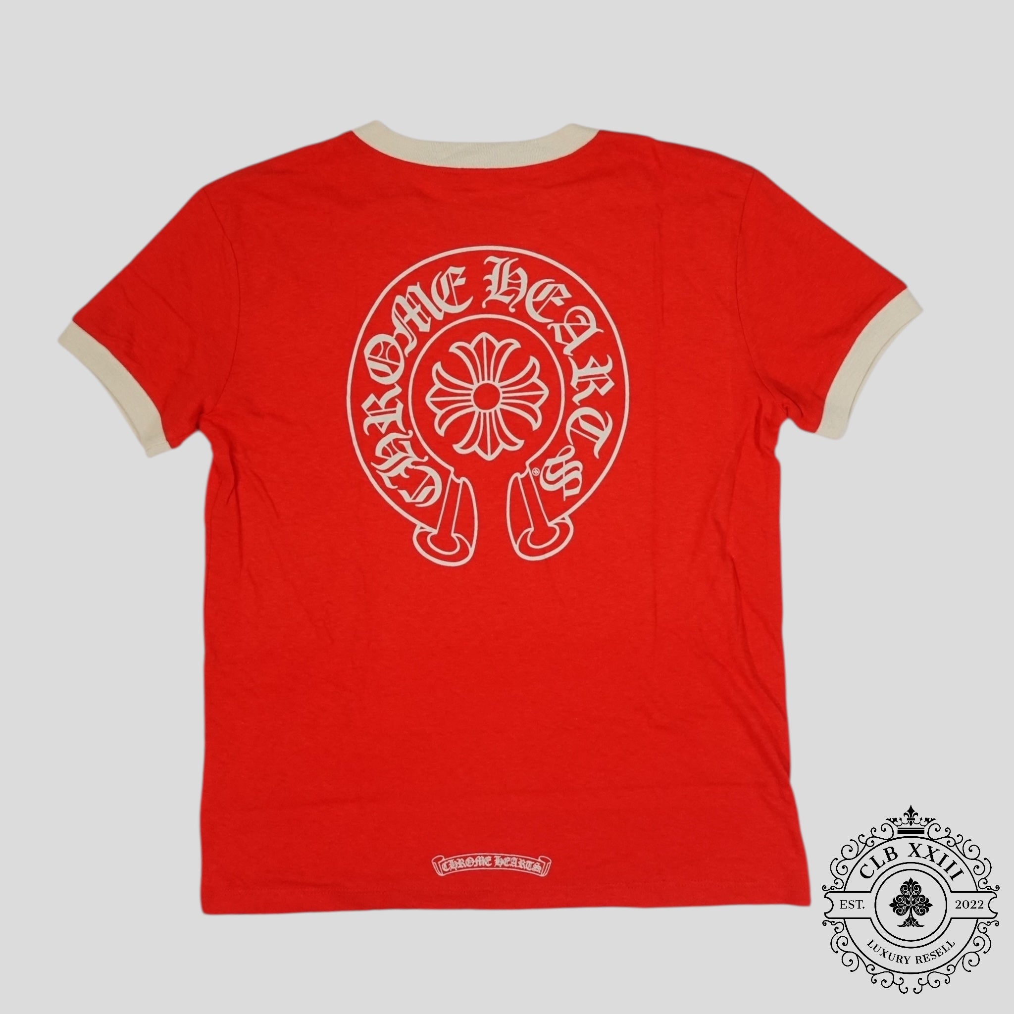 Chrome Hearts Roller Skate Women's Tee in Red