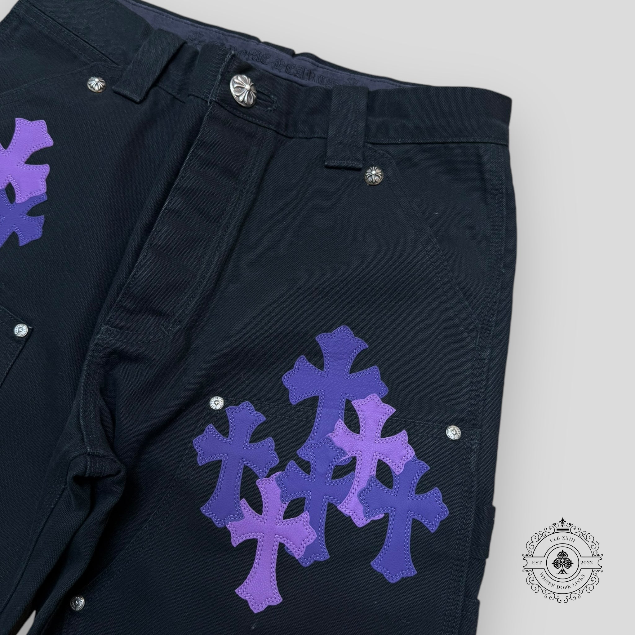 Chrome Hearts Double Knee Carpenter Pants