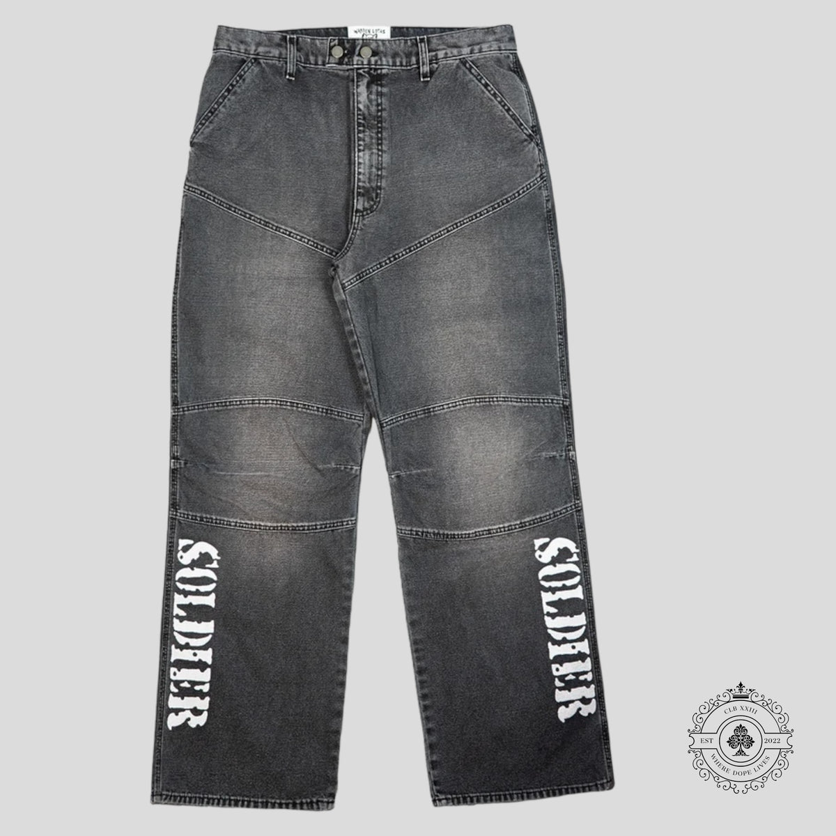 Warren Lotas Baggy Biker Pants