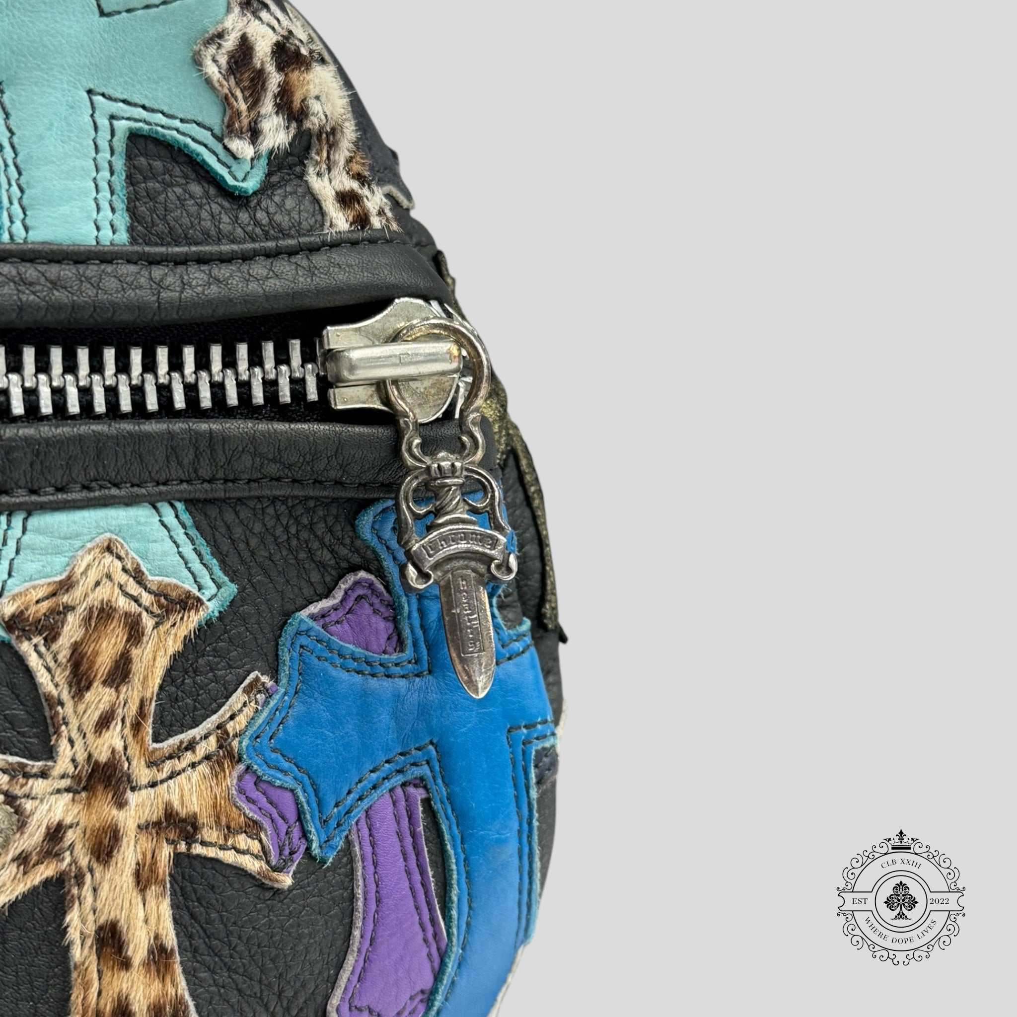 Chrome Hearts XXL Cross Patch Duffle Bag