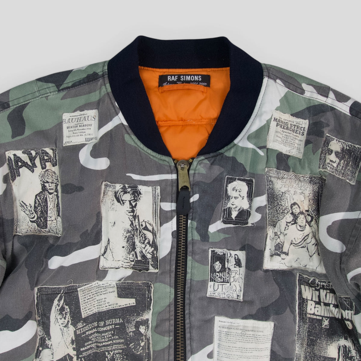 Raf Simons Riot Riot Riot Jacket in Snow Camo