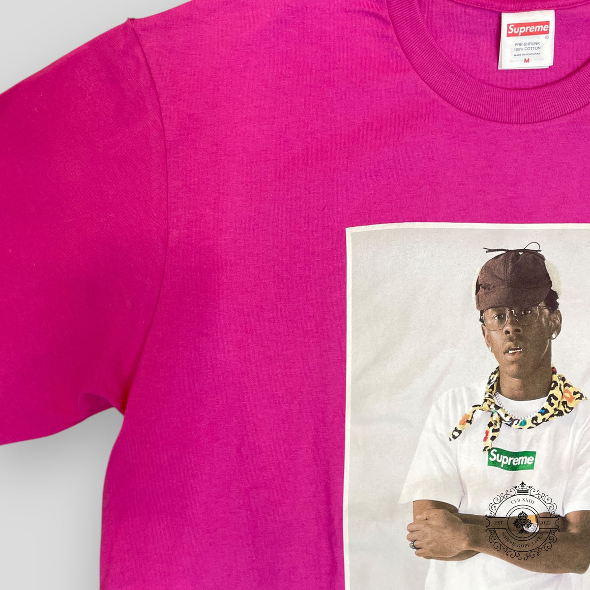 Supreme Tyler The Creator Tee in Pink