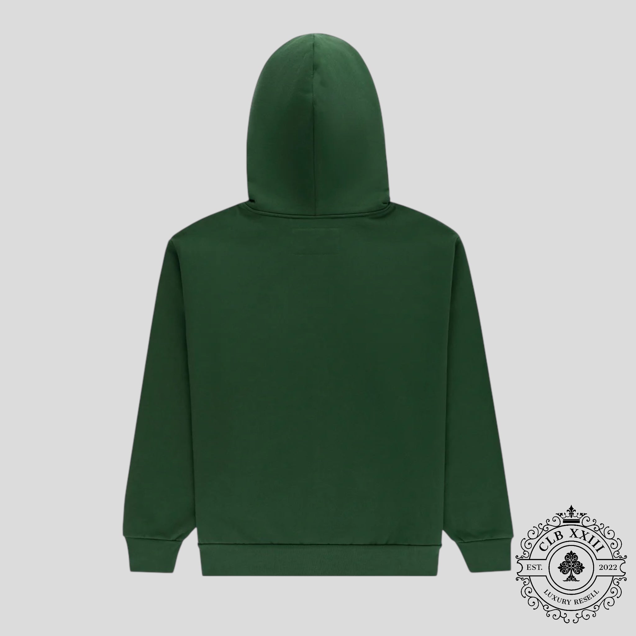 SP5DER OG Web Studded Zip Hoodie in Green