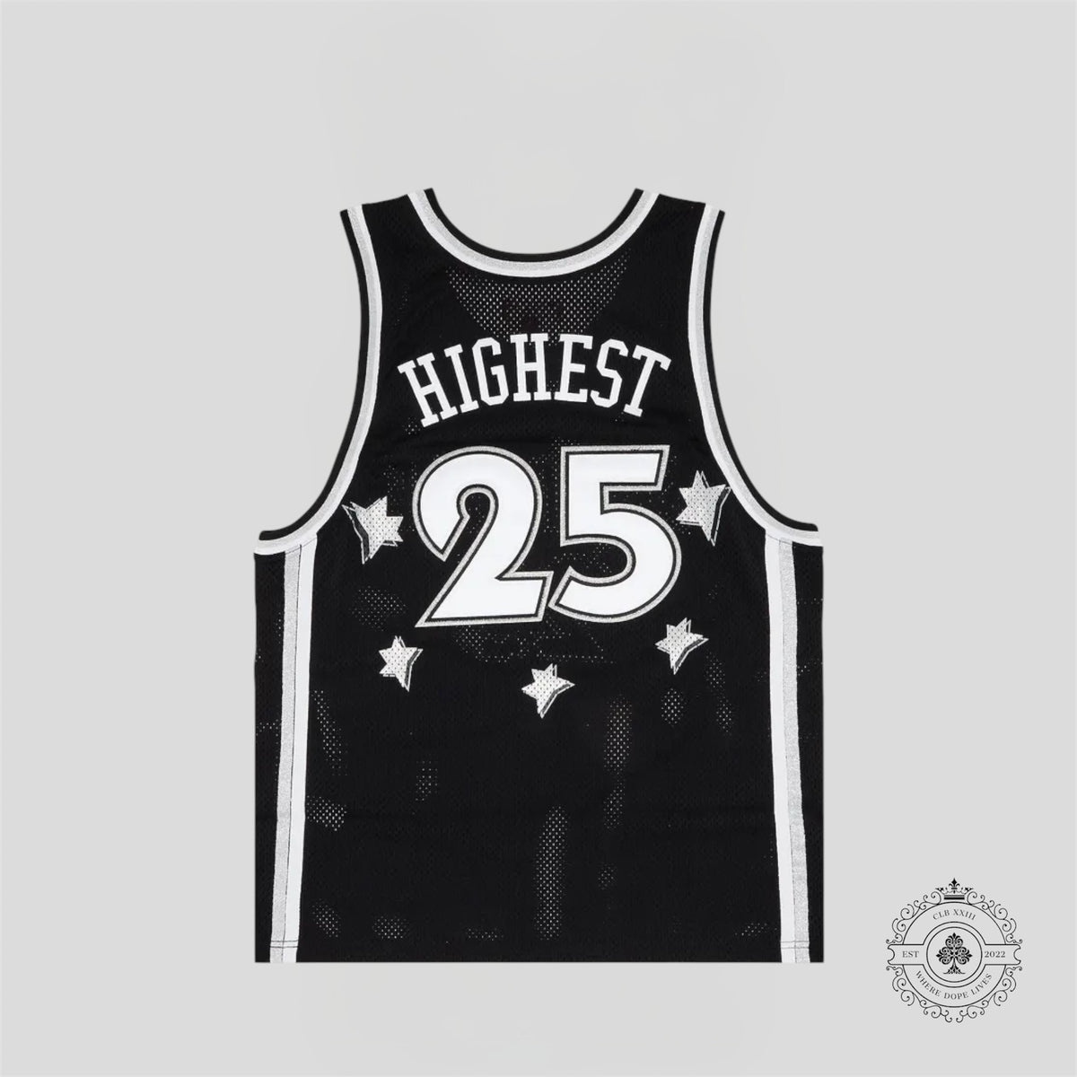 Supreme All Star Basketball Jersey in Black