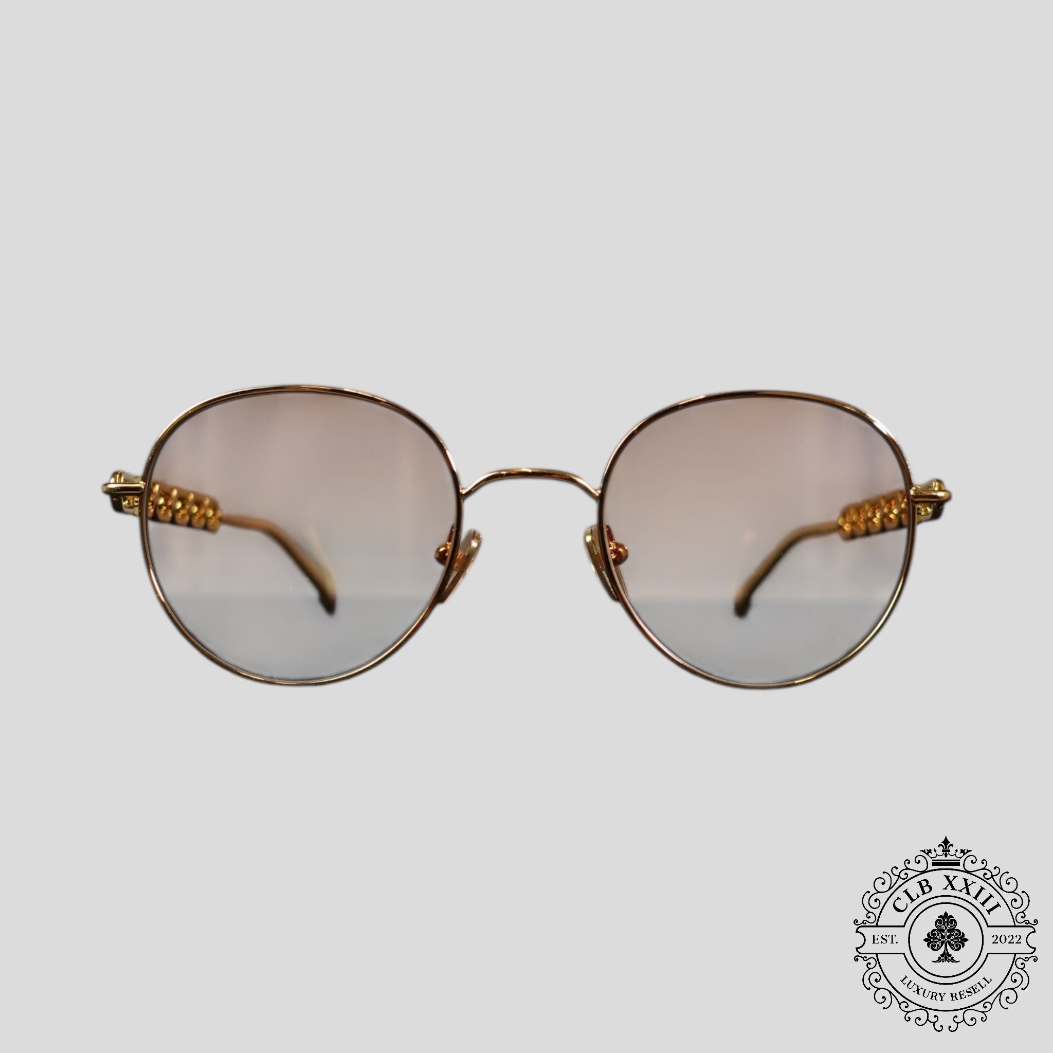 Louis Vuitton Chain Glasses in Gold