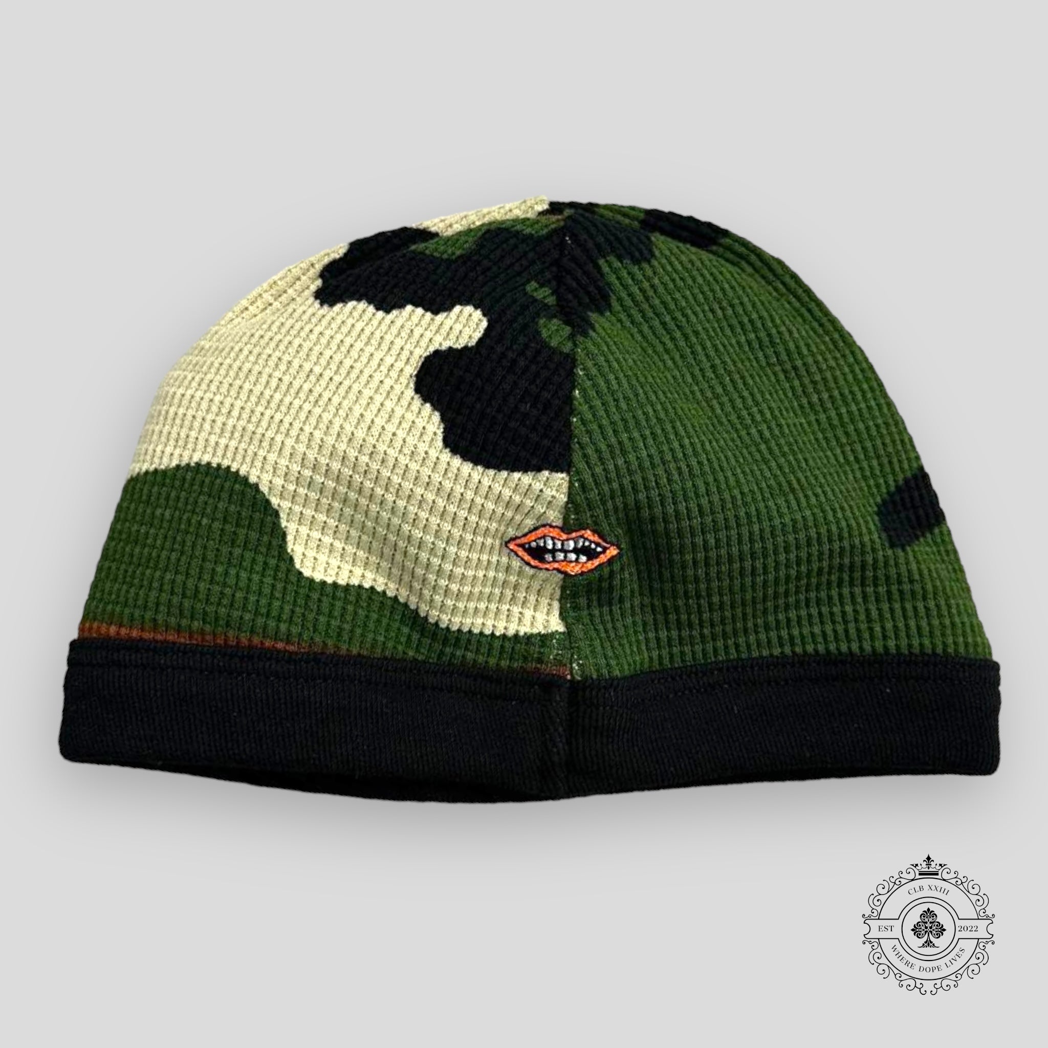Chrome Hearts Matty Boy Thermal Beanie in Camo
