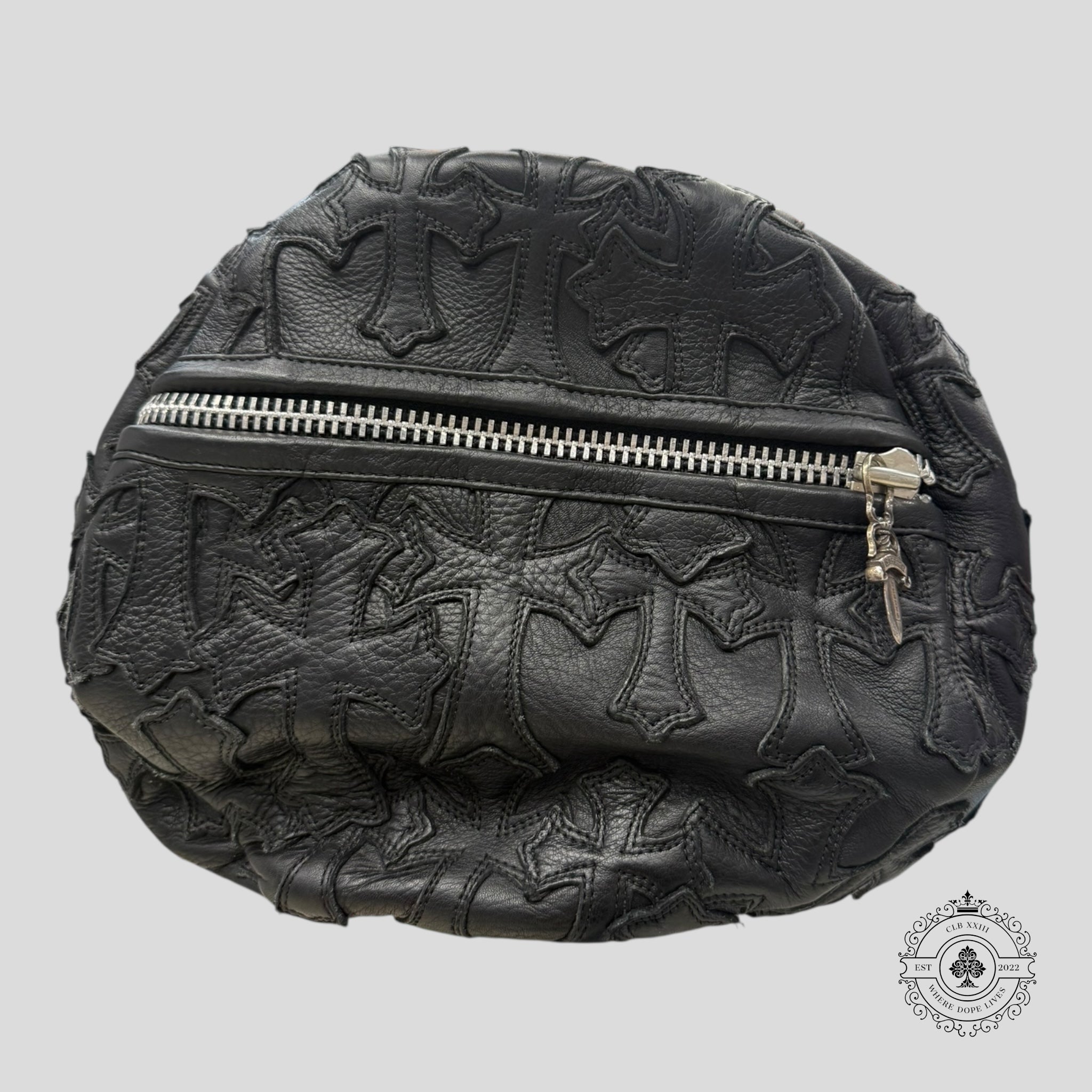 Chrome Hearts Cross Patch Duffle Bag in Black