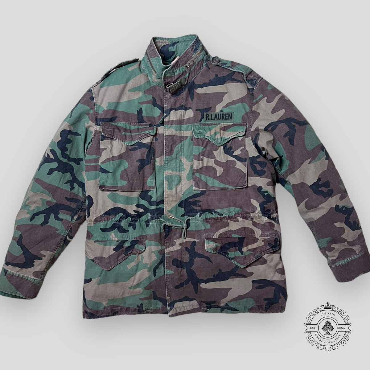 Ralph Lauren Camo Combat Jacket