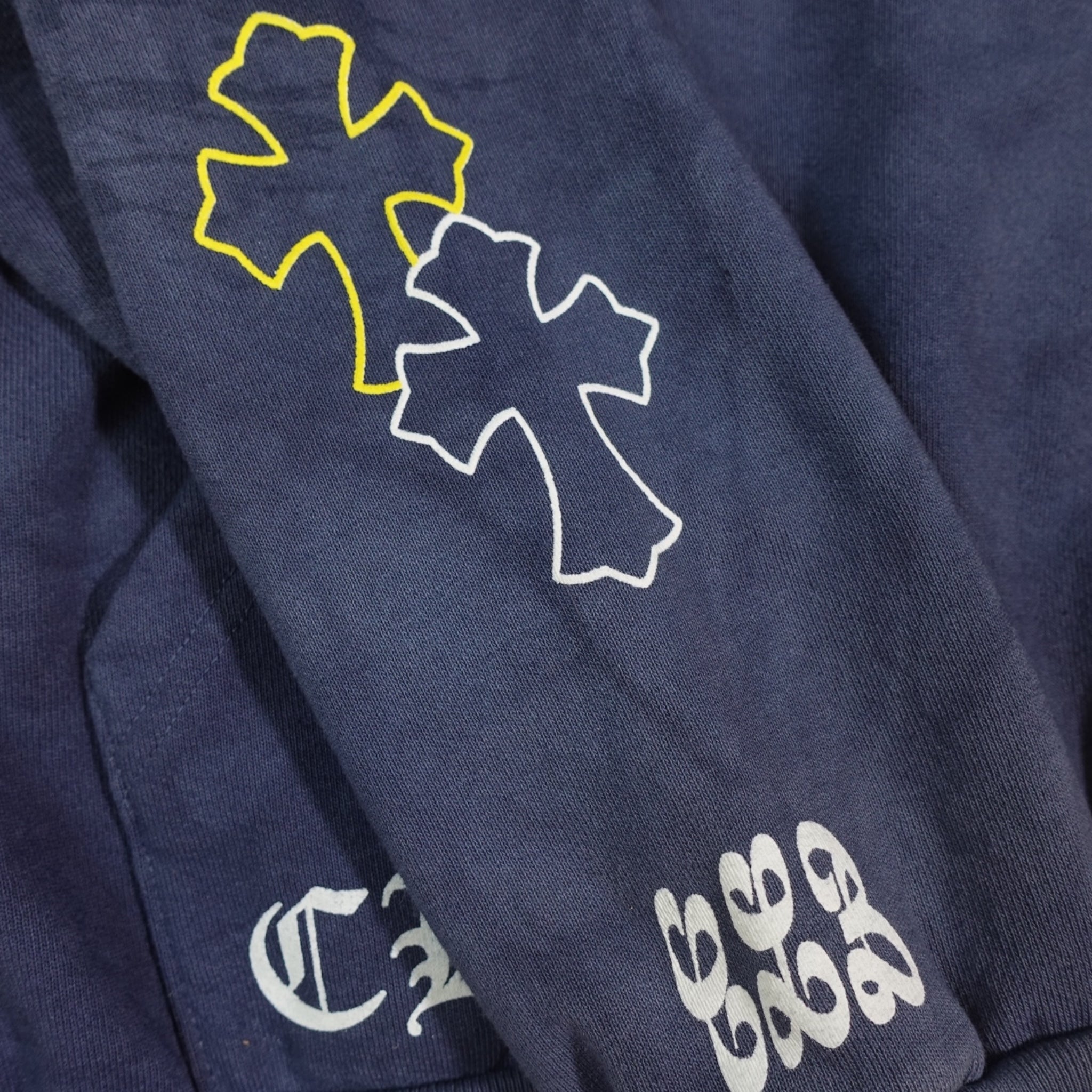 Chrome Hearts Certified Chrome Hoodie in Blue