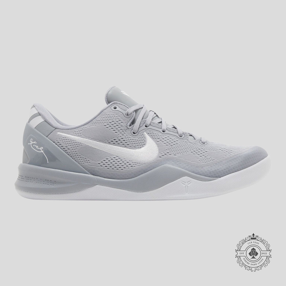 Nike Kobe 8 Protro Wolf Grey