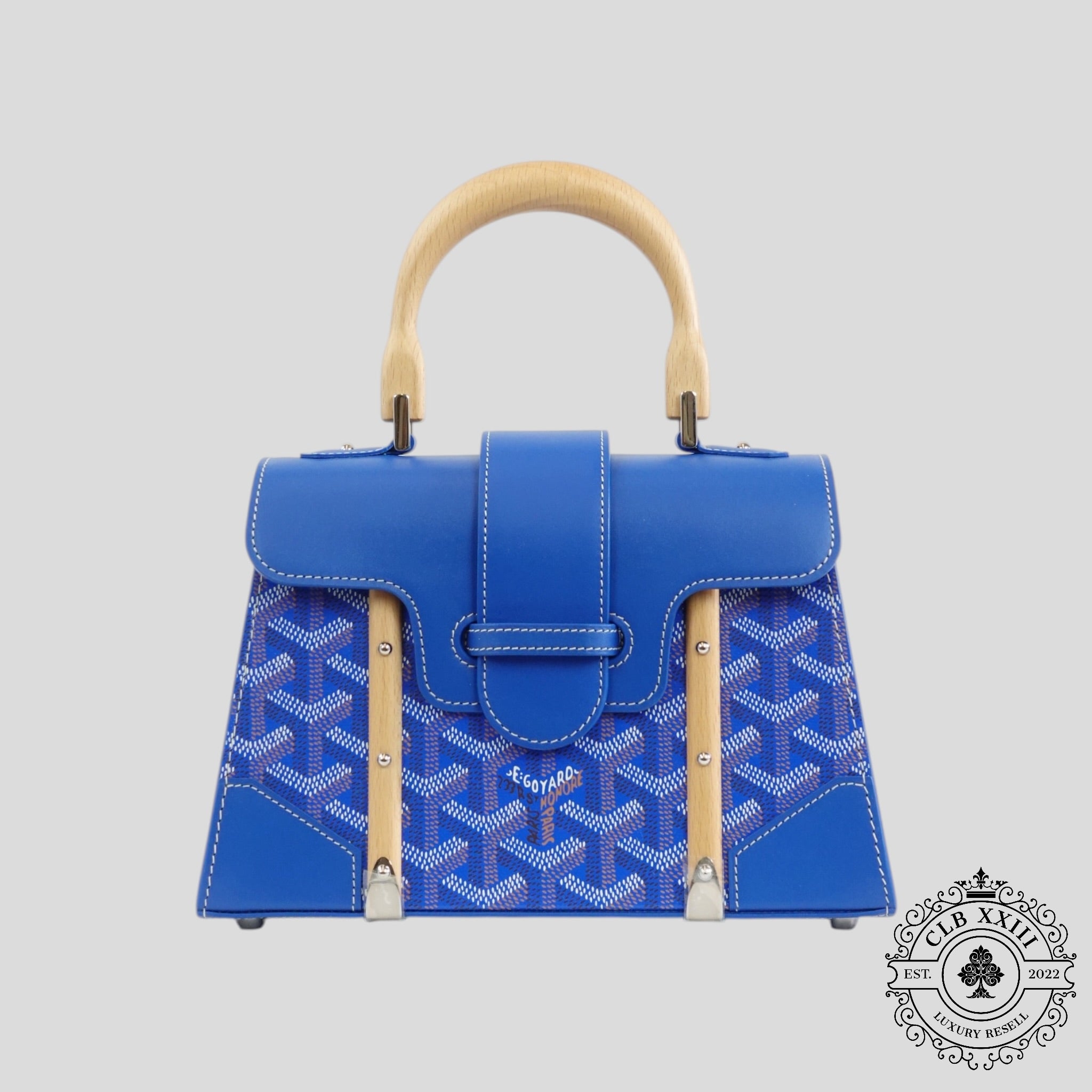 Goyard Saigon Mini Bag in Sky Blue