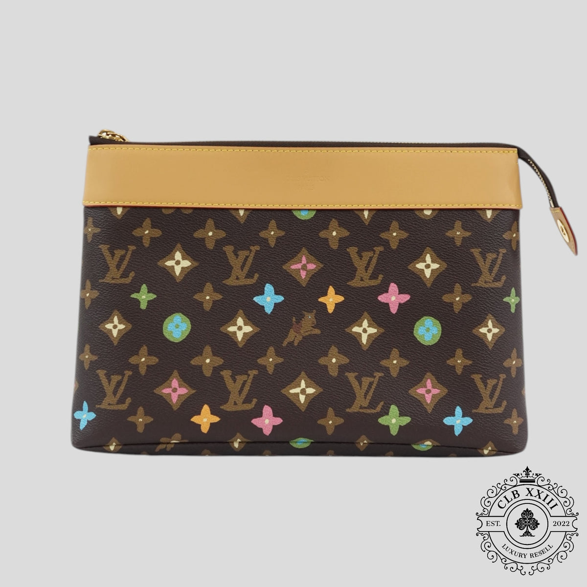 Louis Vuitton Monogram Craggy Pochette Voyage Souple Bag