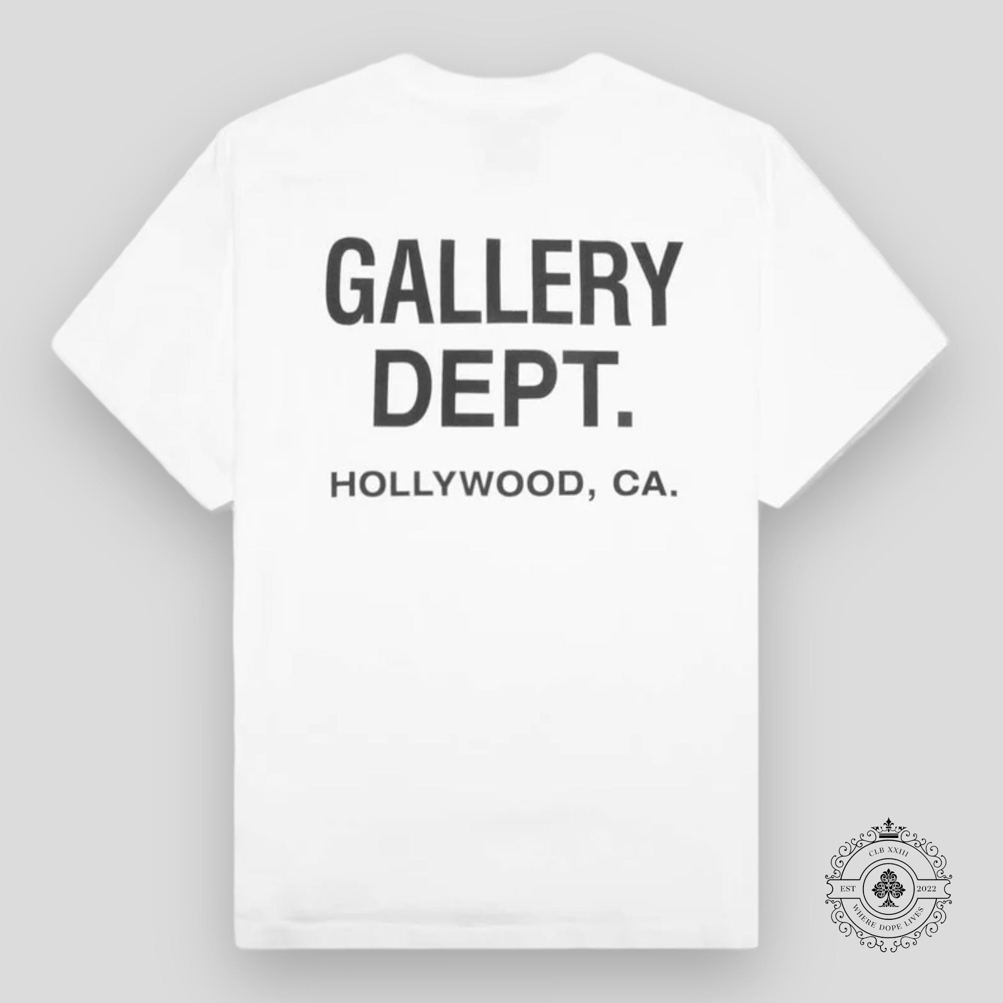GALLERY DEPT. LOGO TEE - WHITE
