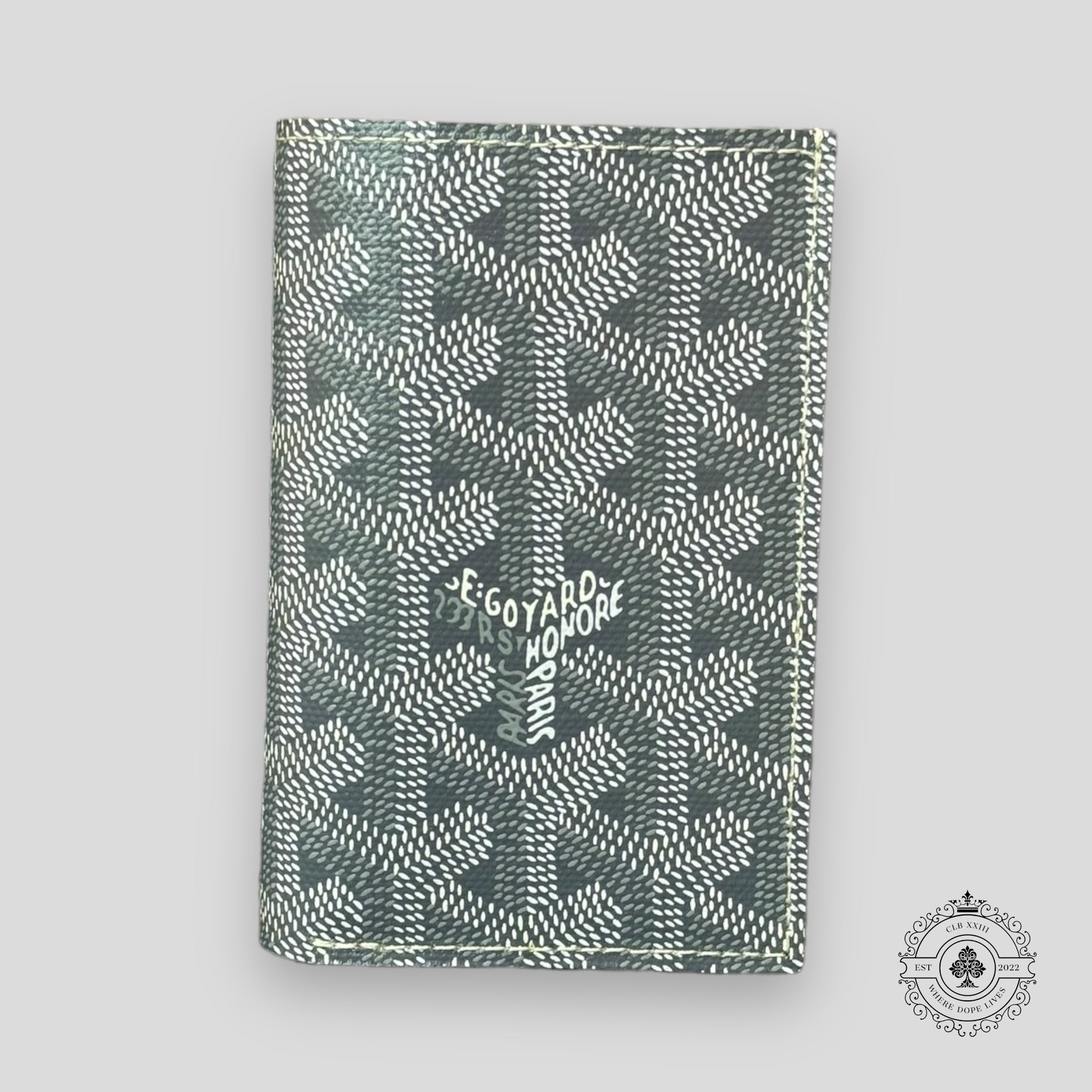 Goyard Saint-Pierre Card Wallet in Grey