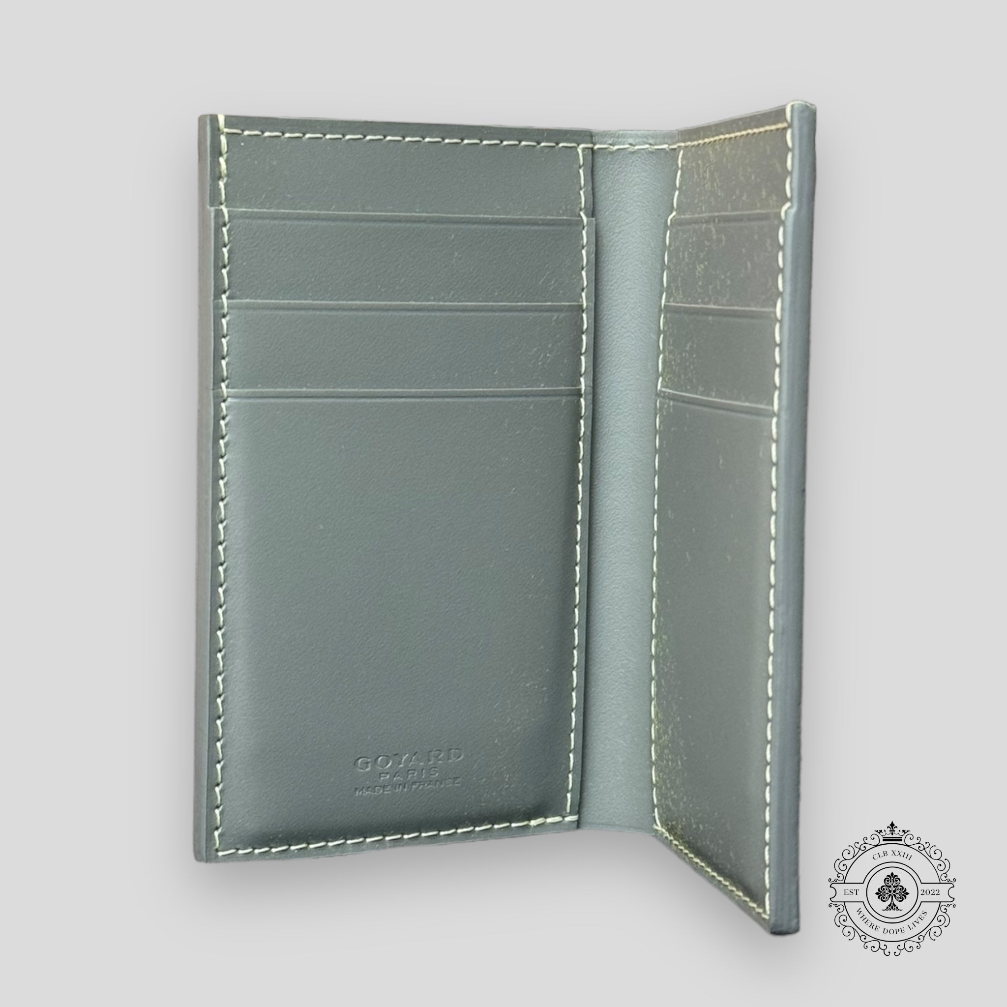 Goyard Saint-Pierre Card Wallet in Grey