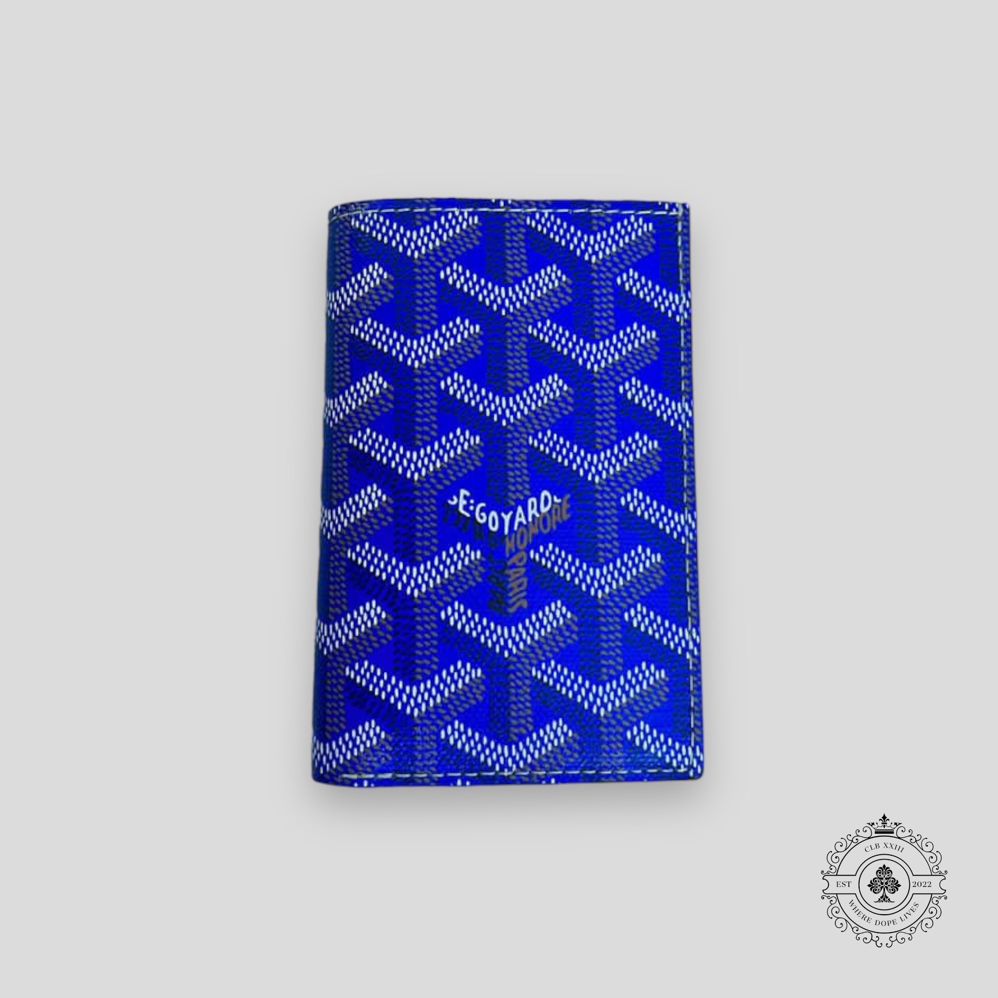 Goyard Saint-Pierre Card Wallet in Sky Blue