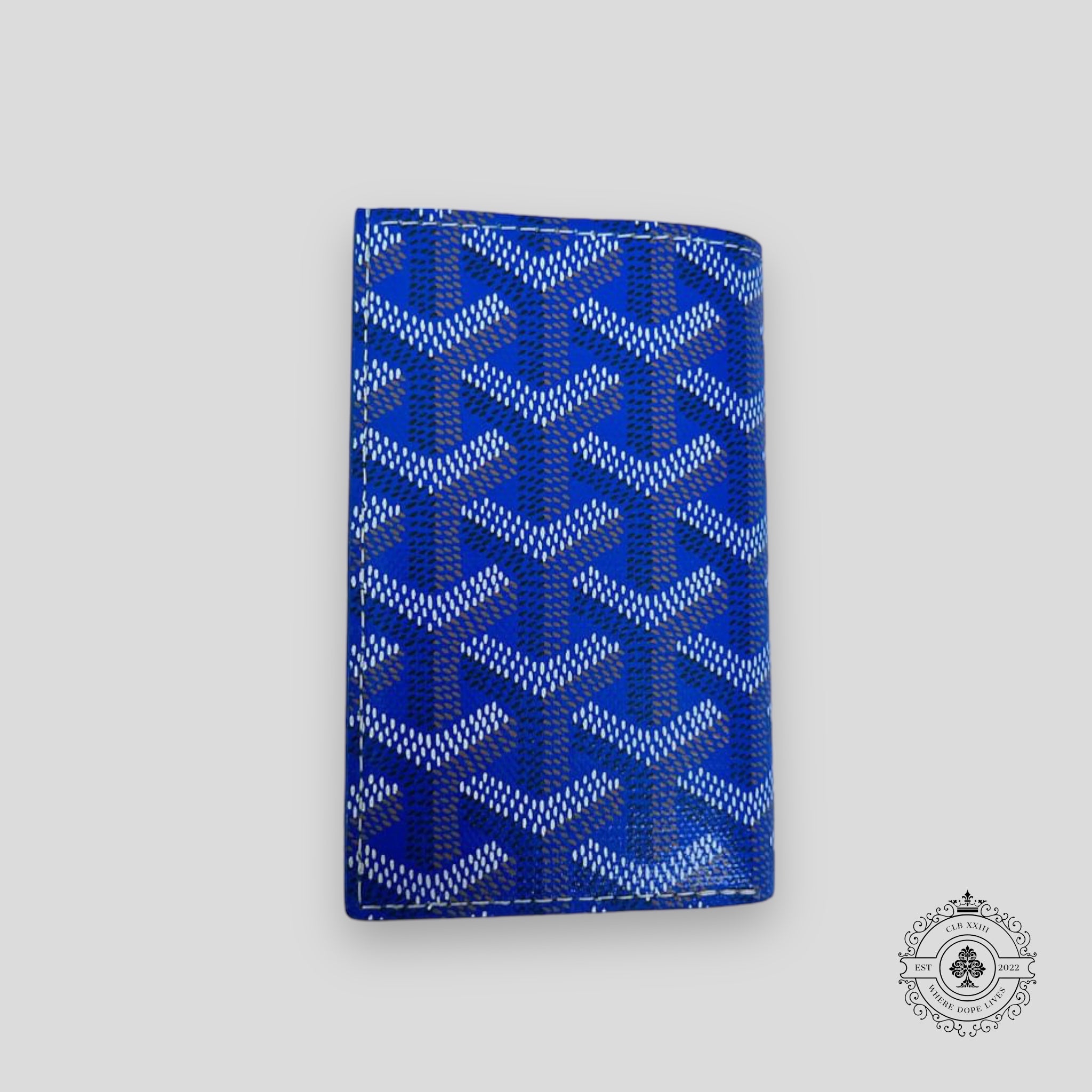 Goyard Saint-Pierre Card Wallet in Sky Blue