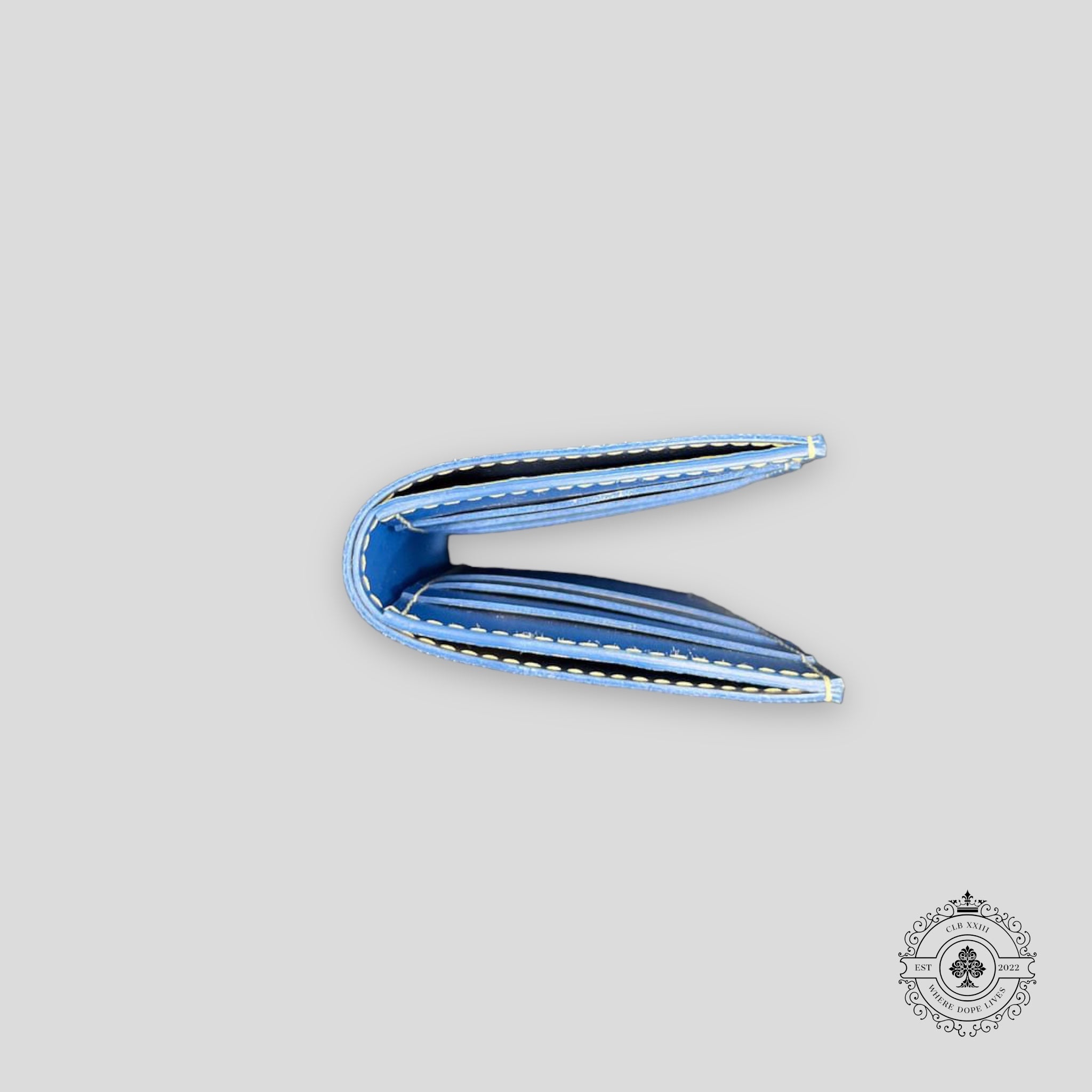Goyard Saint-Pierre Card Wallet in Sky Blue