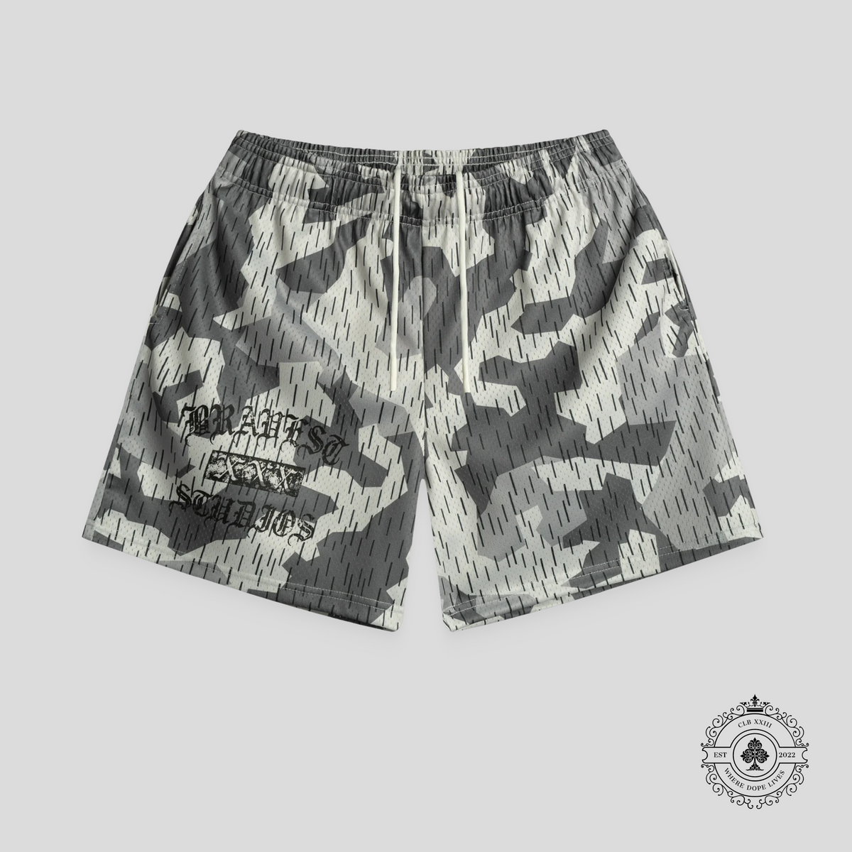 Bravest Studios Splinter Shorts in Grey