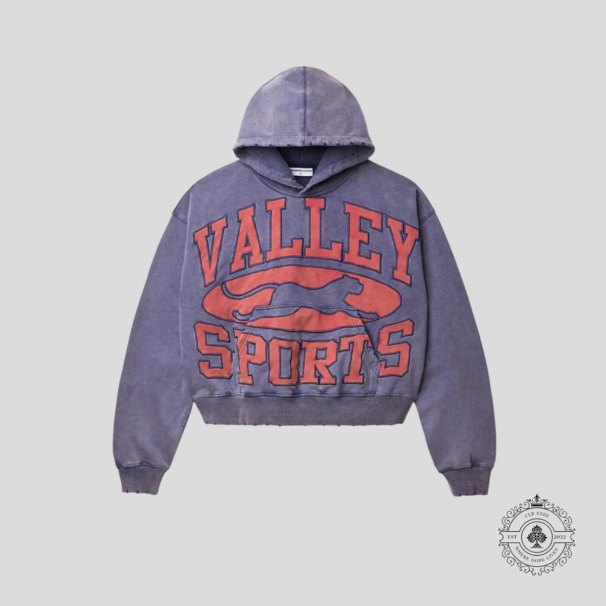Vale Crest Pullover in Purple