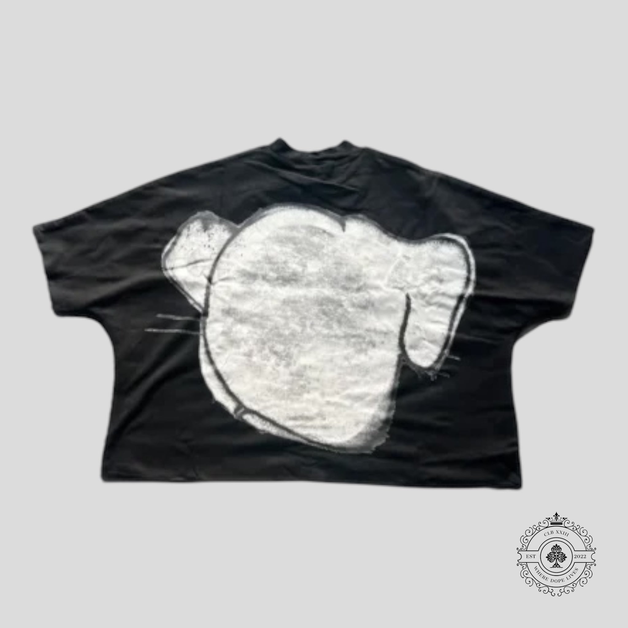 Billionaire Studios Baby Mutt Tee in Black