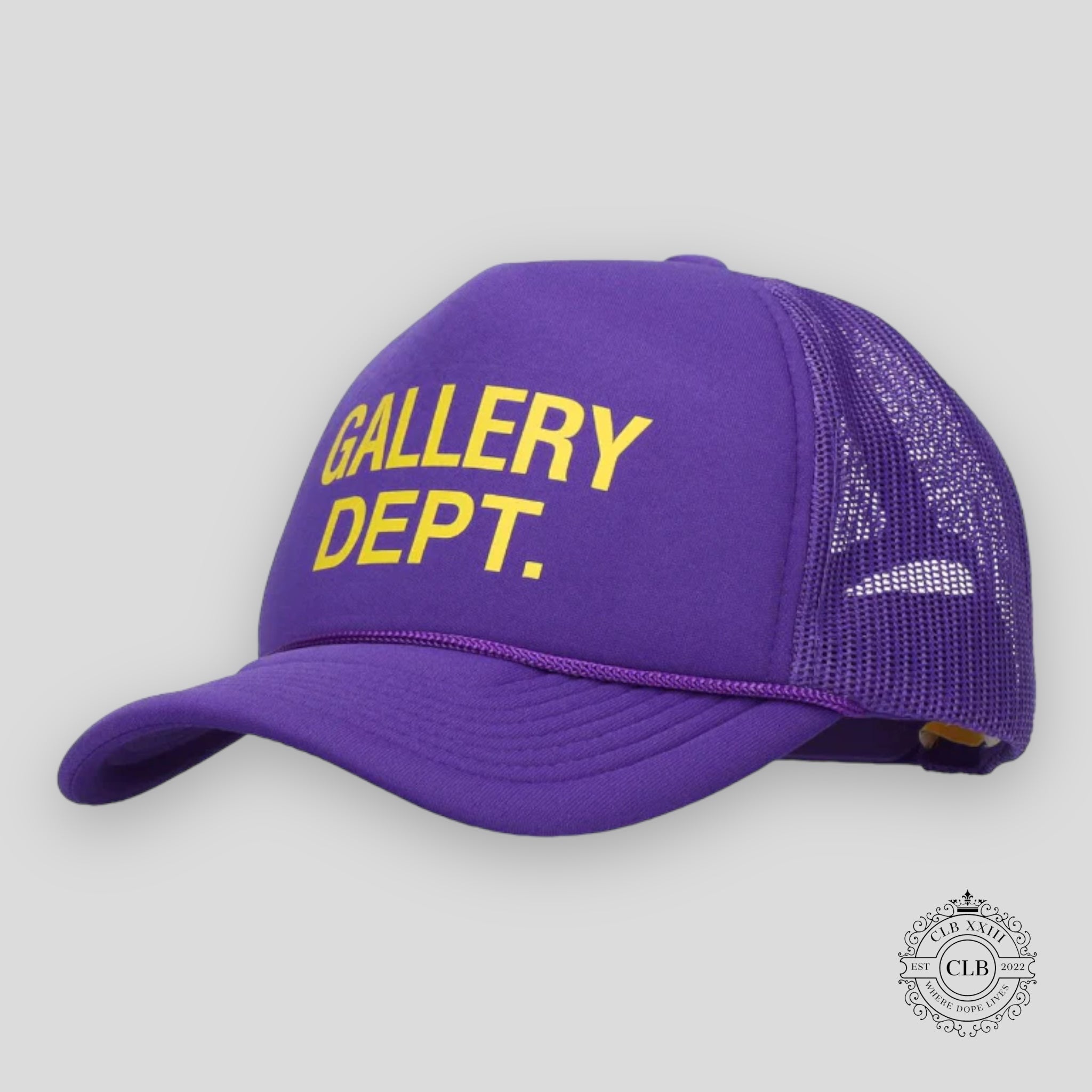 GALLERY DEPT. TRUCKER HAT - PURPLE