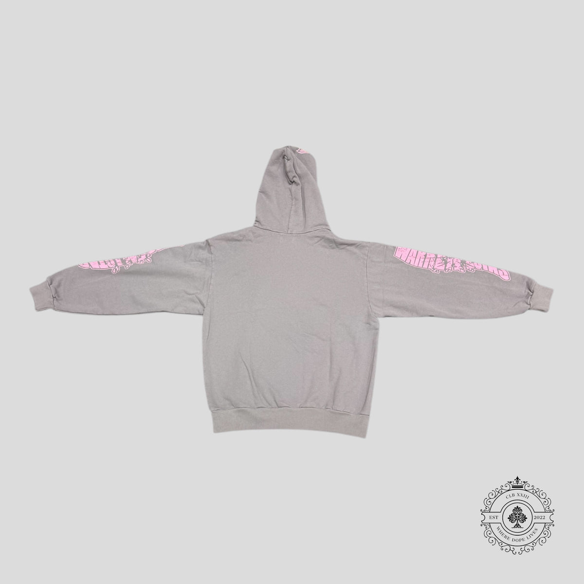 Warren Lotas Fiery Glare Hoodie in Grey
