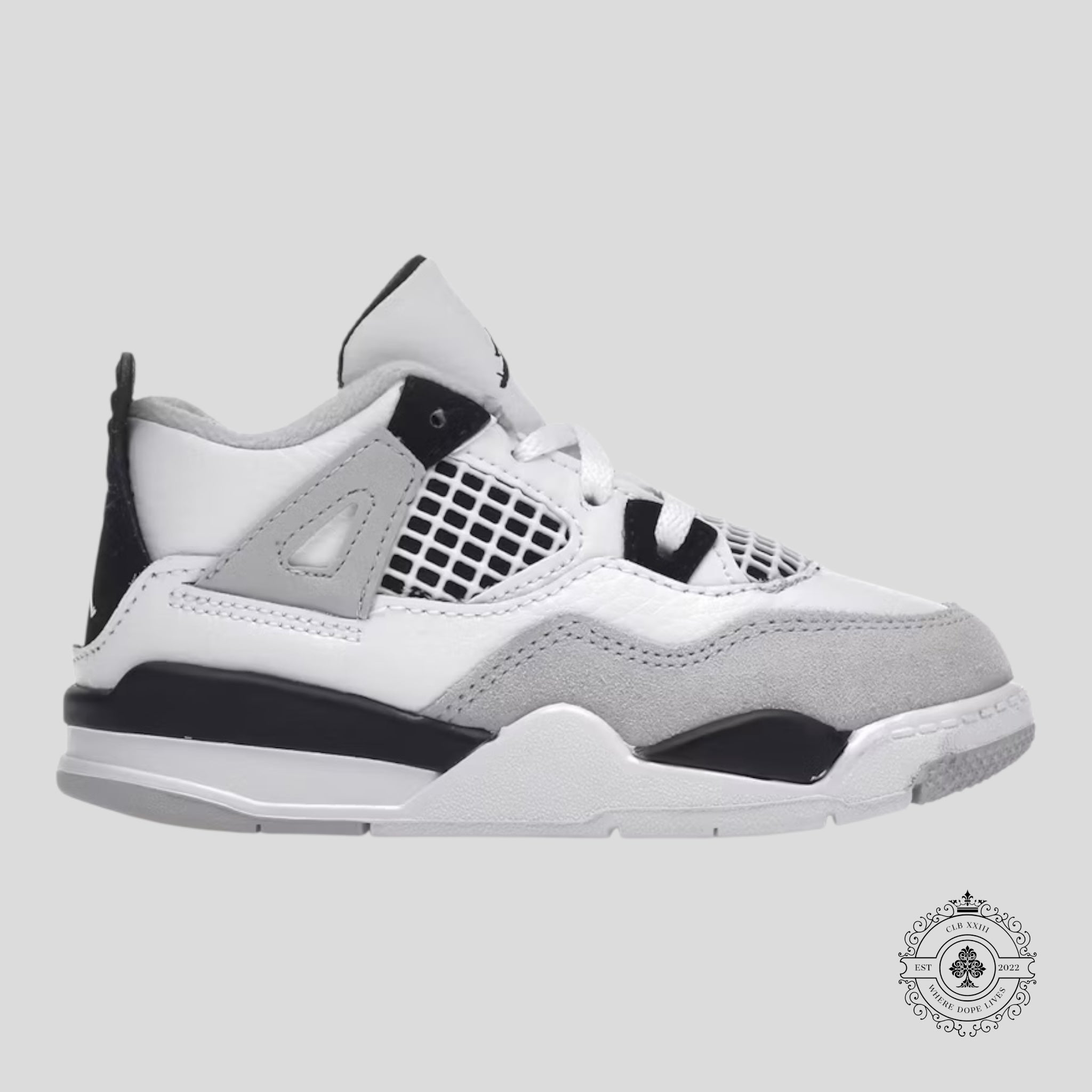 Air Jordan 4 Retro Military Black (TD)