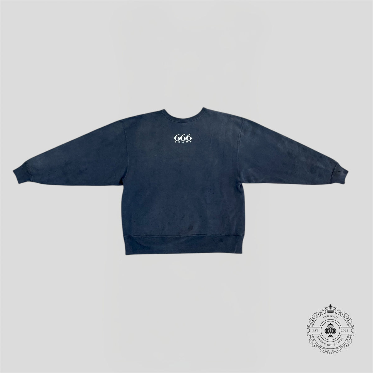 Saint Michael Live in Hell L/S in Washed Black