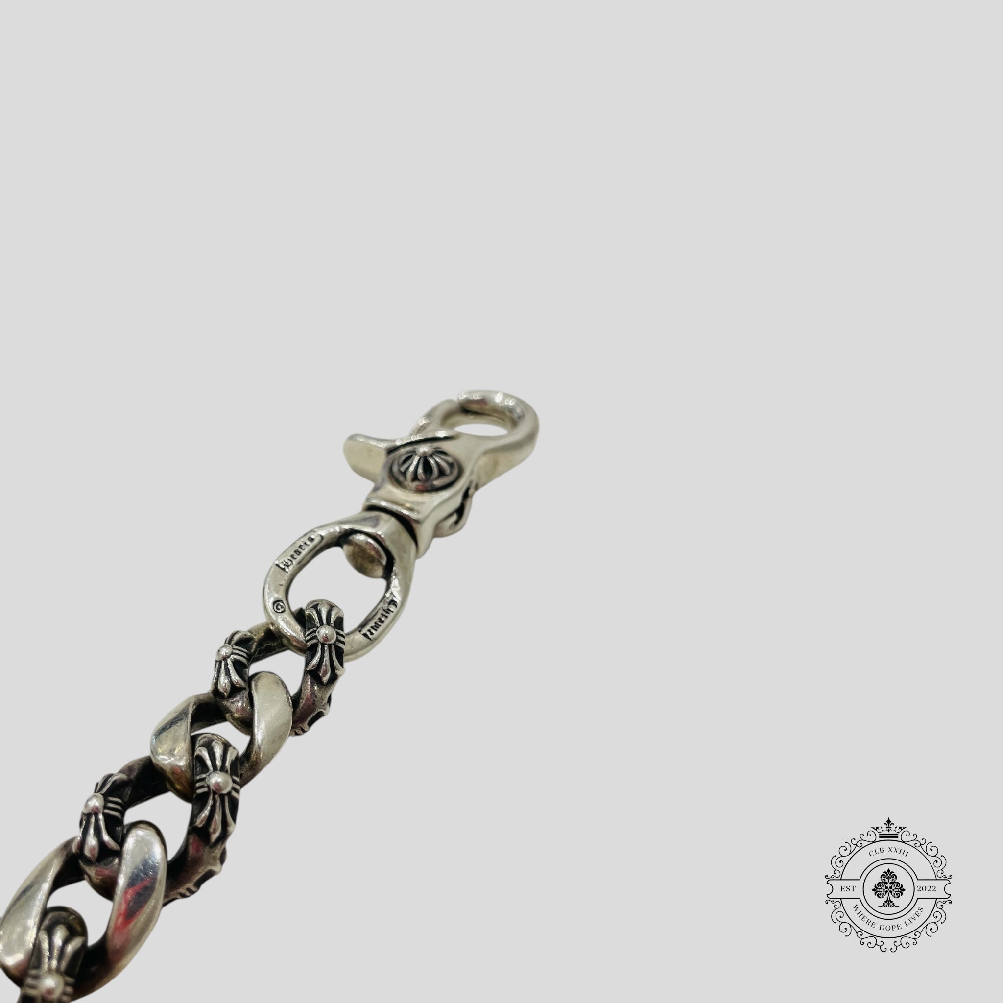 Chrome Hearts Fancy Link Short Wallet Chain