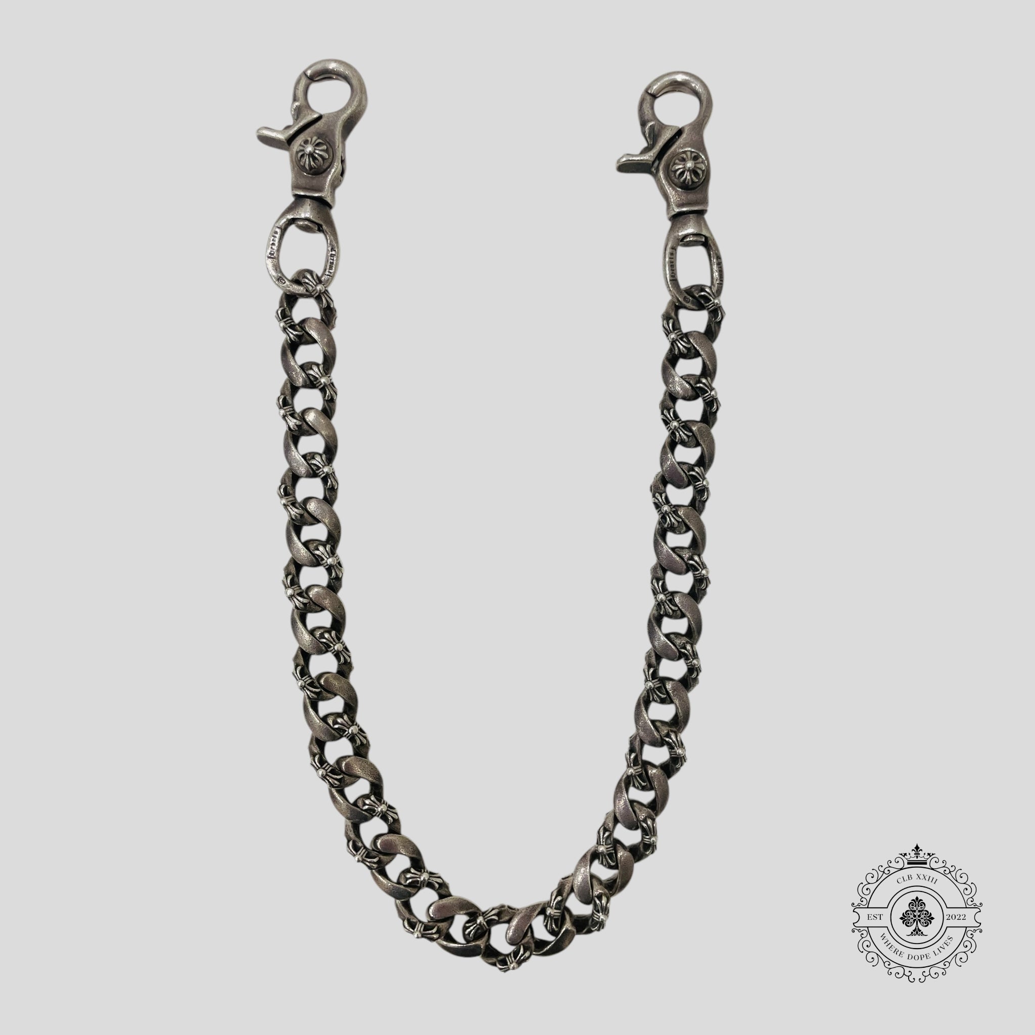Chrome Hearts Fancy Link Short Wallet Chain