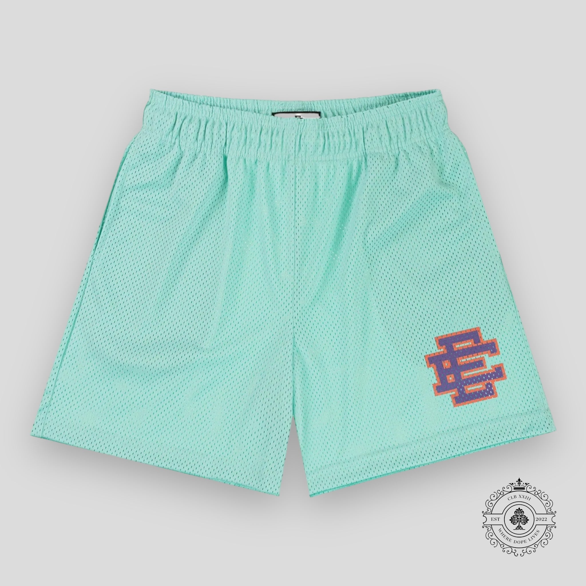 Eric Emanuel EE Shorts in Yucca/Purple