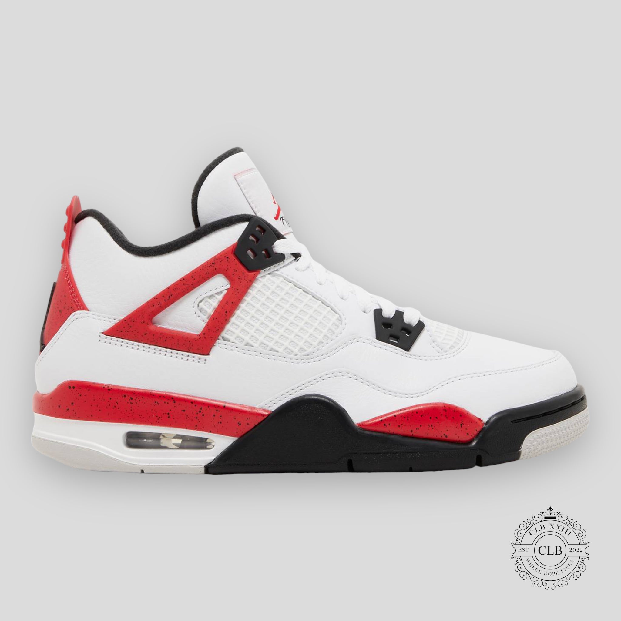 AIR JORDAN 4 RETRO (GS) "RED CEMENT"