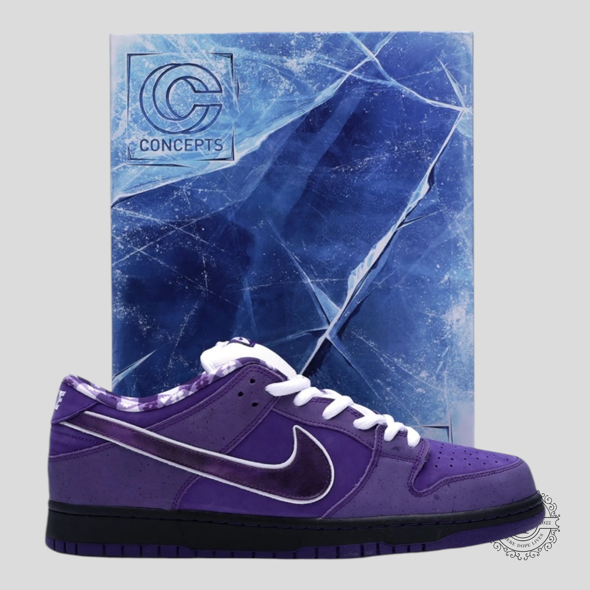 Nike SB Dunk Low Concepts Purple Lobster (Special Box)