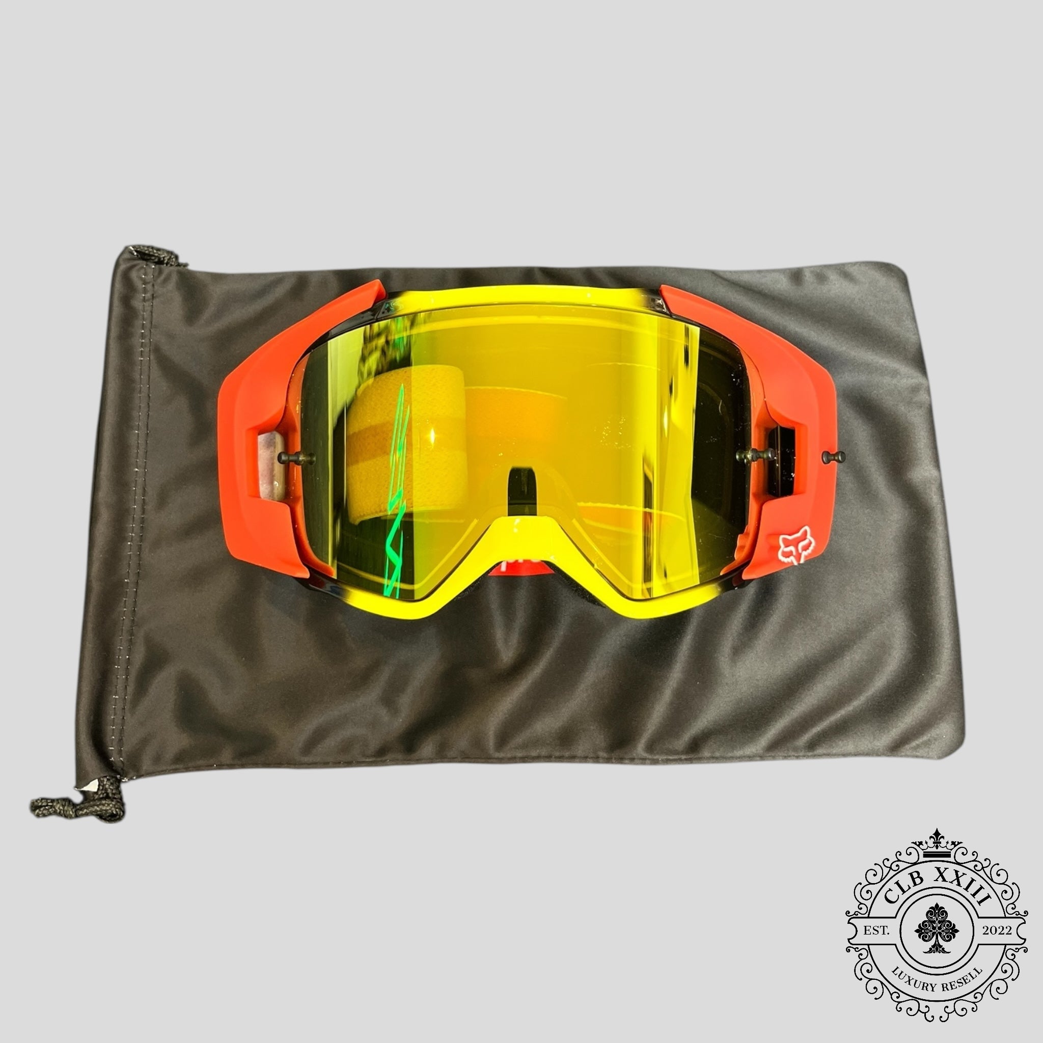 Supreme x Fox Racing Goggles in Red