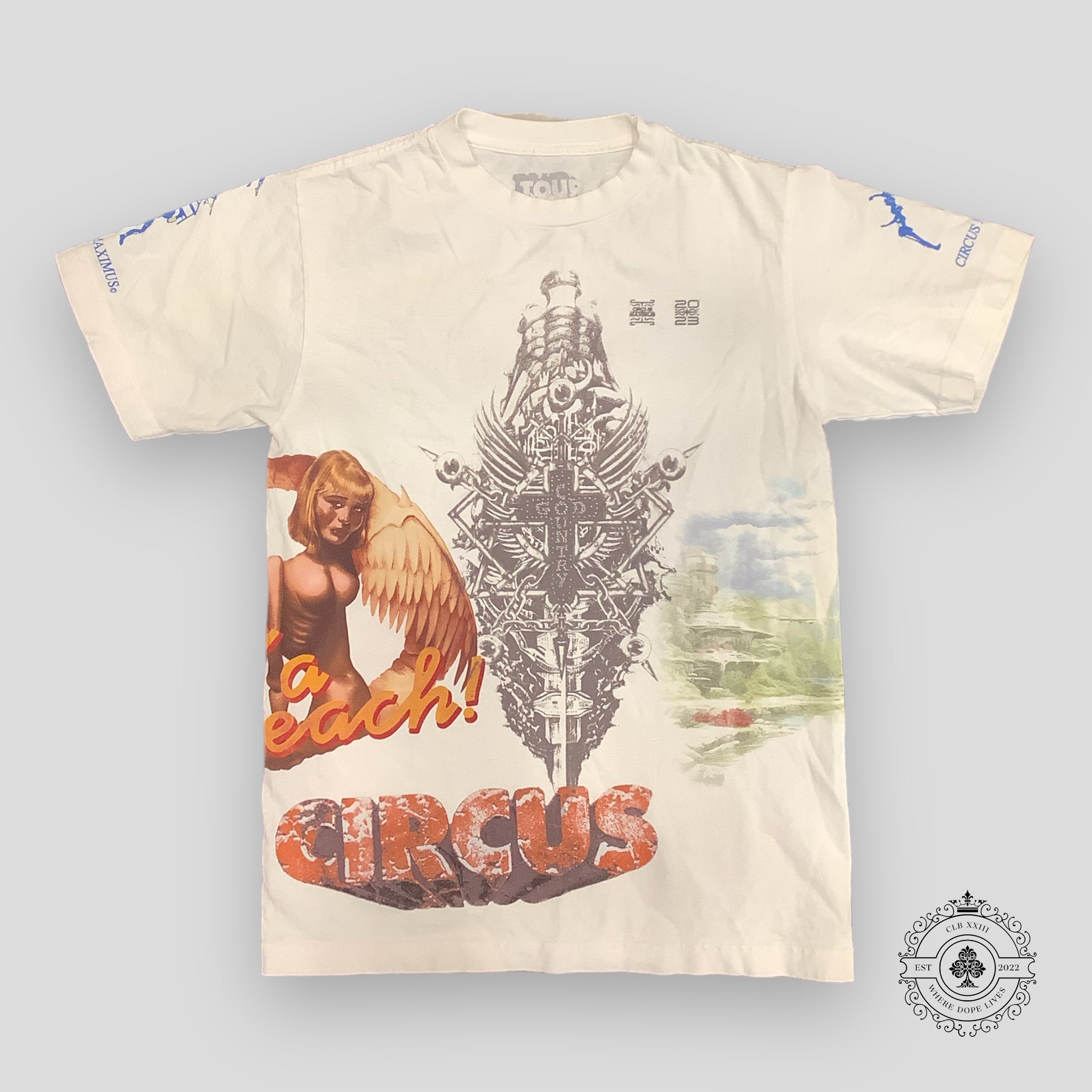 Travis Scott Utopia Circus Maximus 2023 Tour 'The Future Tee'