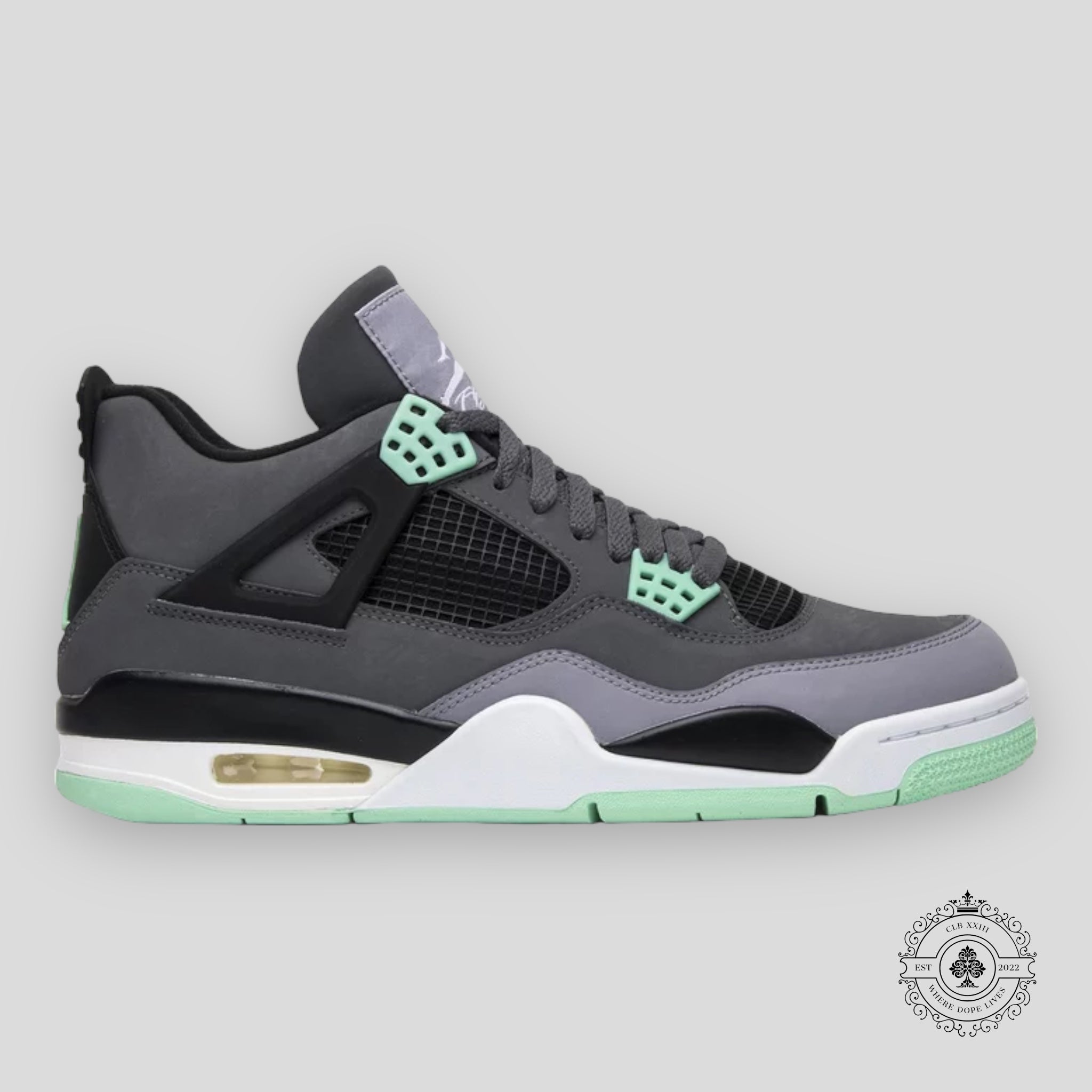 Air Jordan 4 Retro Green Glow