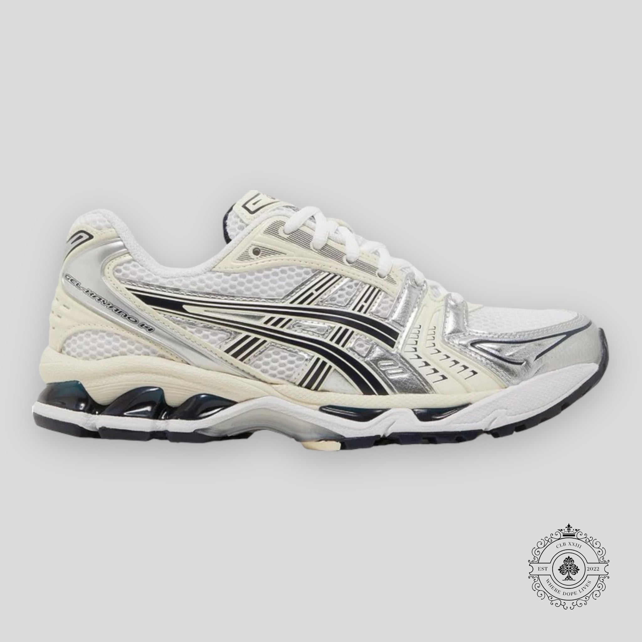 Asics Gel-Kayano 14 W White Midnight