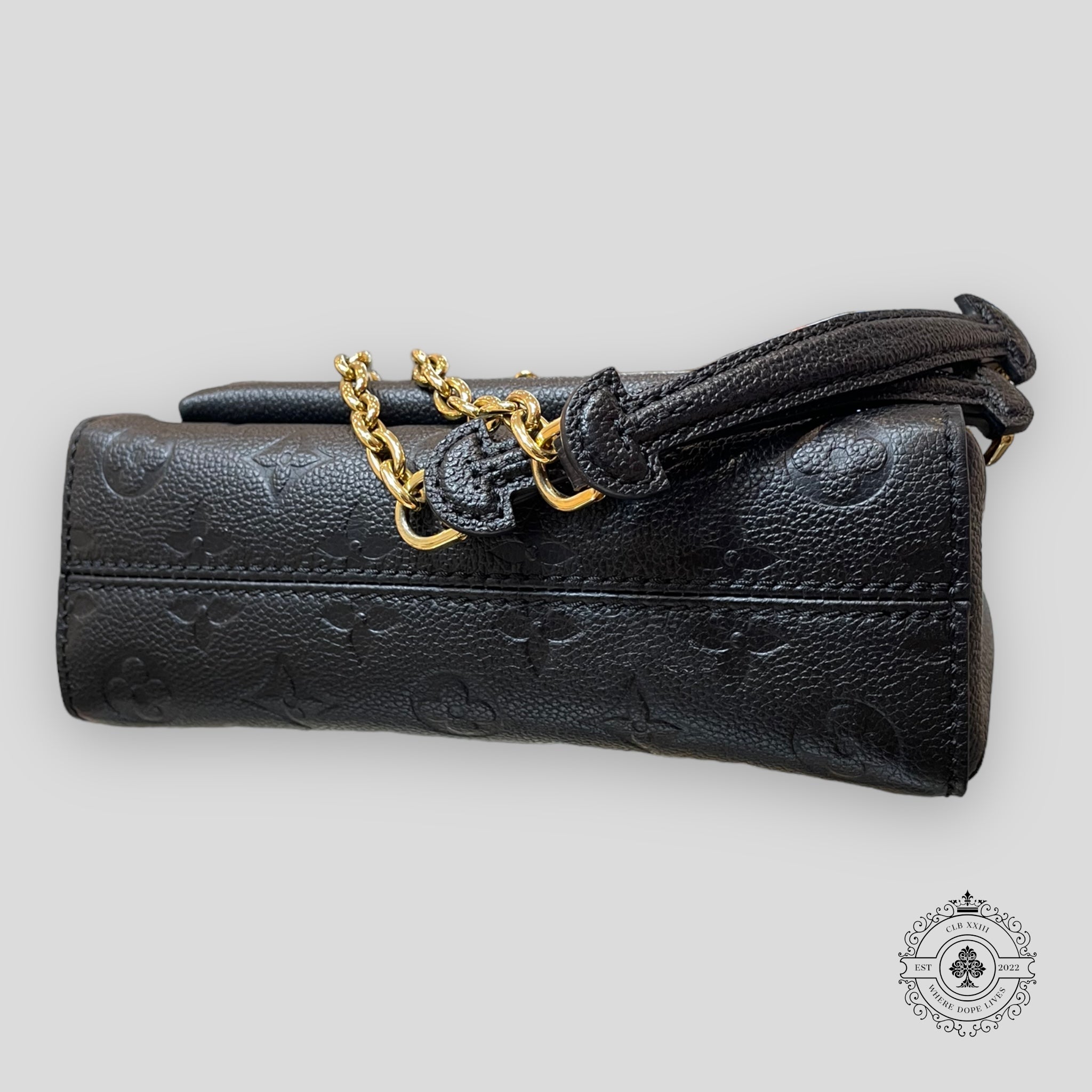 Louis Vuitton Monogram Empreinte Vavin in Black