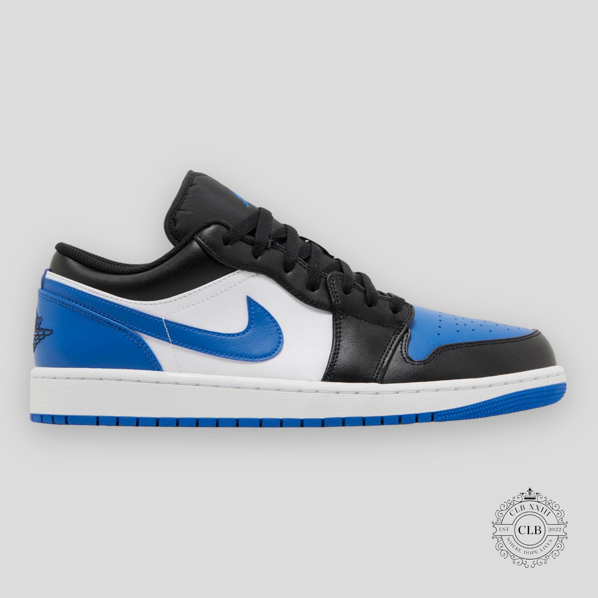 AIR JORDAN 1 LOW "ALTERNATE ROYAL TOE"