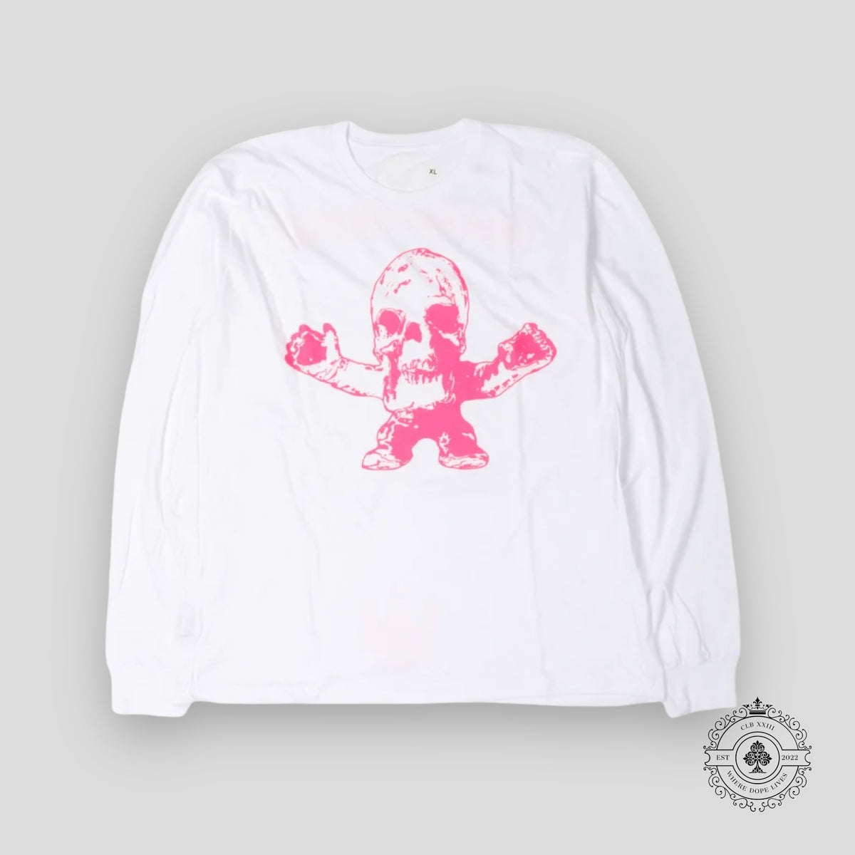 Chrome Hearts Foti Harris Teeter L/S Tee in White